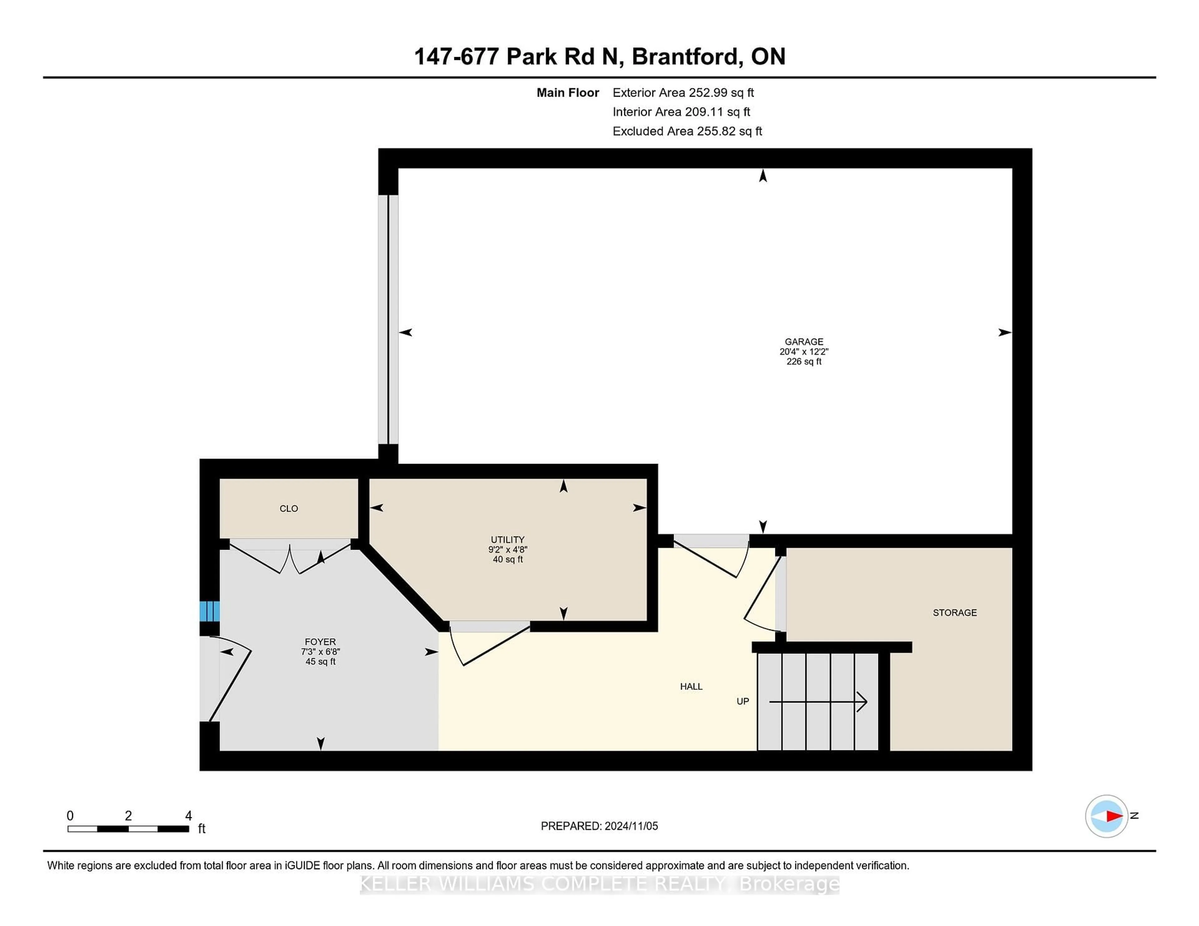 Floor plan for 677 Park Rd #147, Brantford Ontario N3R 0C2