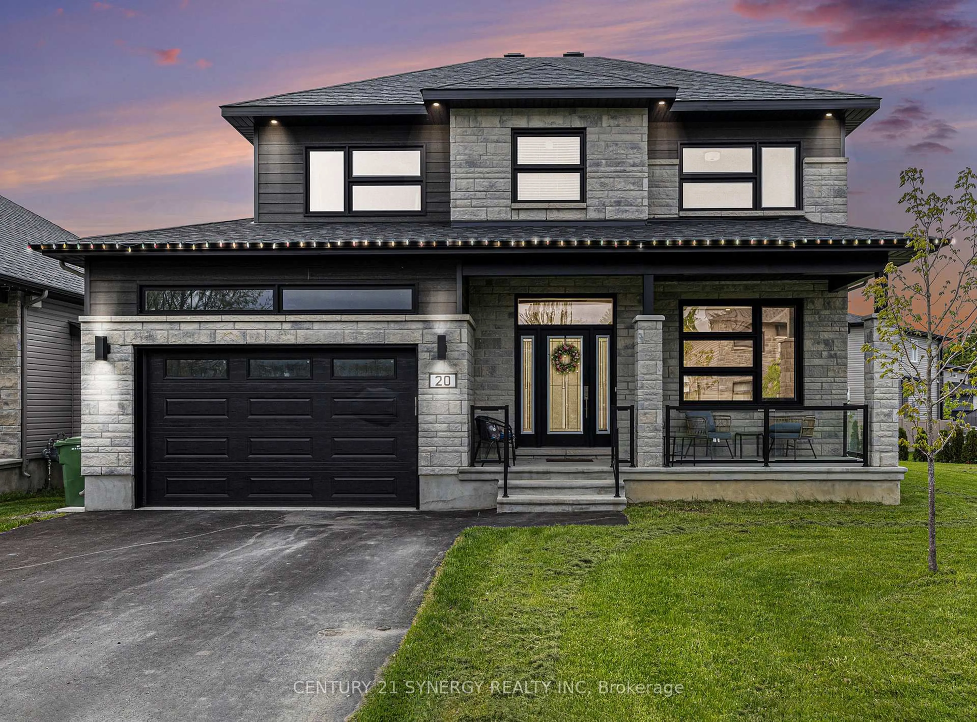Home with brick exterior material, street for 20 Pleasant St, North Stormont Ontario K0A 1R0