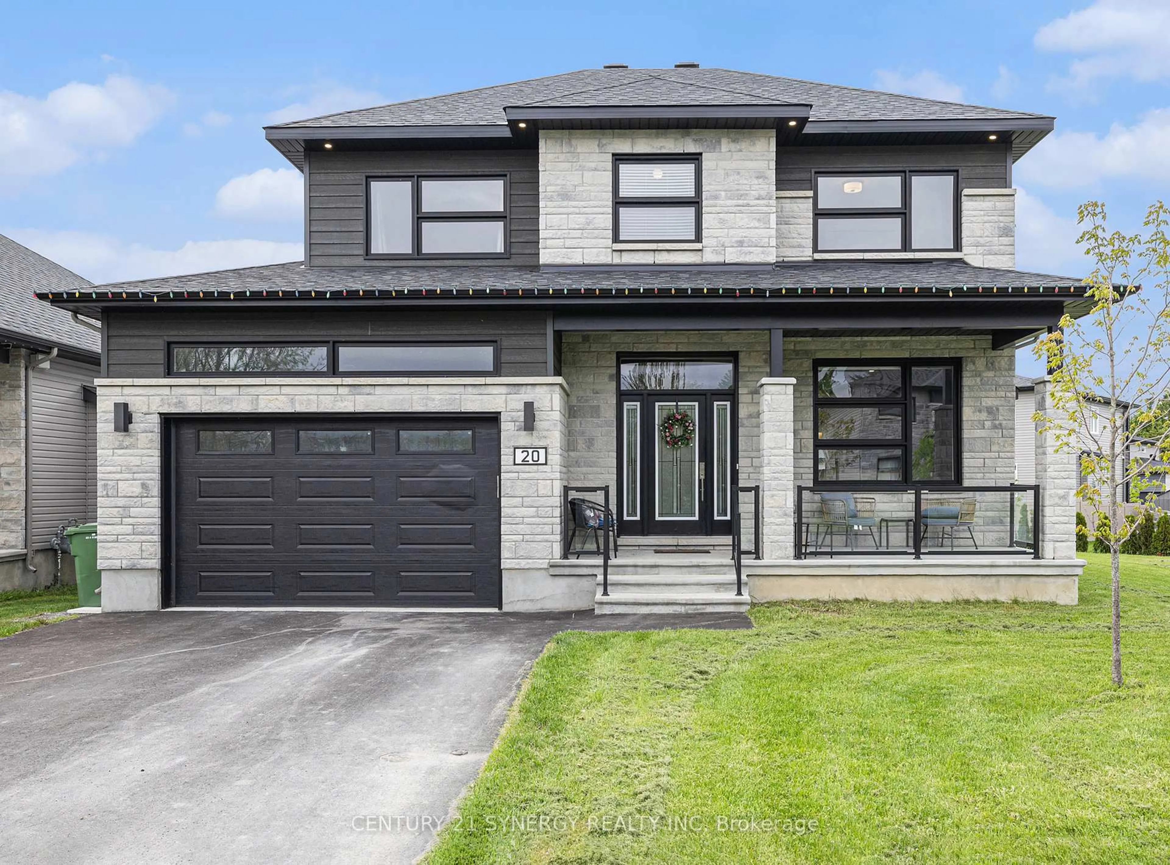 Home with brick exterior material, street for 20 Pleasant St, North Stormont Ontario K0A 1R0