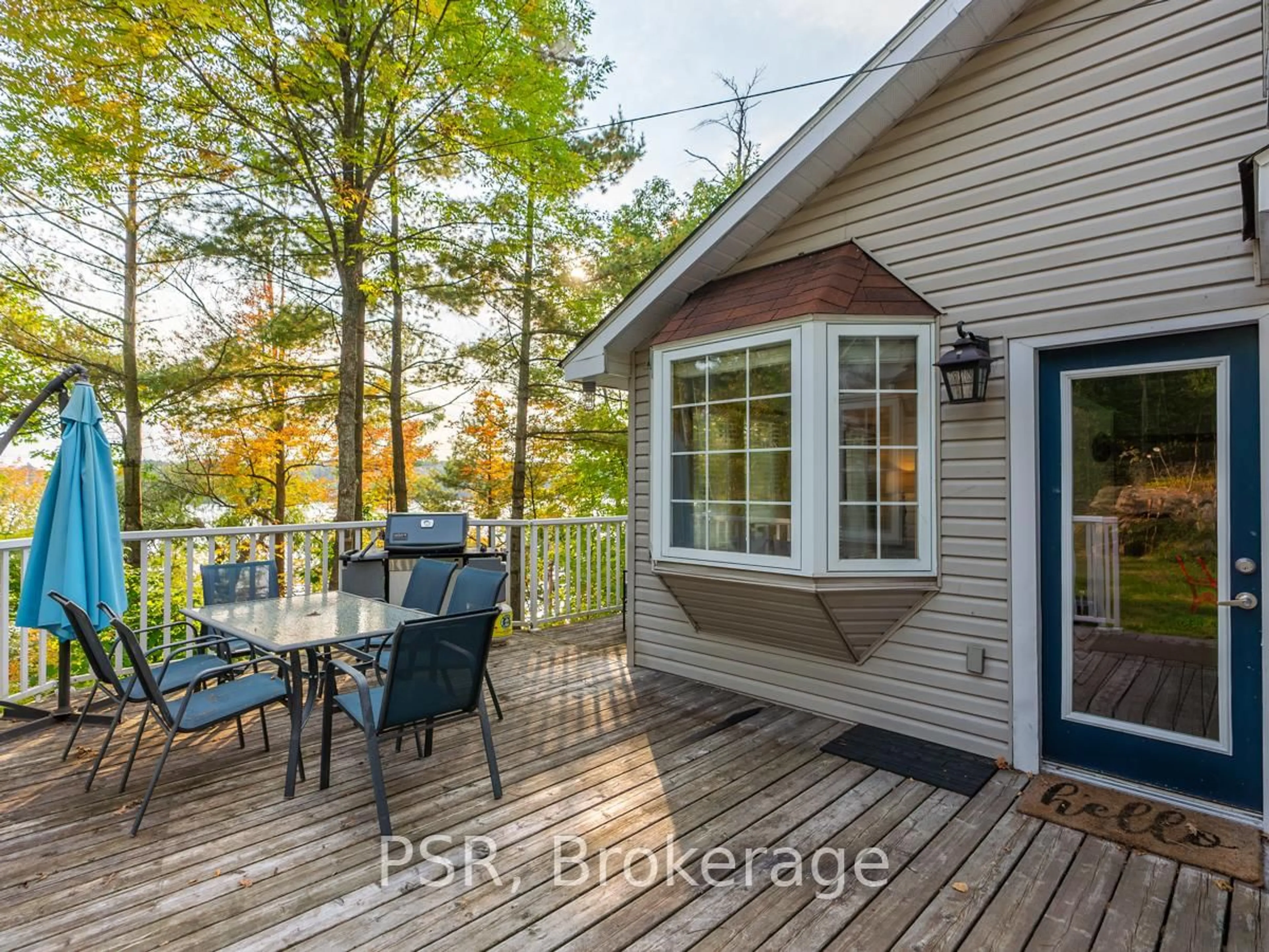 Patio, water/lake/river/ocean view for 1-1356 & 1357 Peninsula Rd, Muskoka Lakes Ontario P0B 1J0