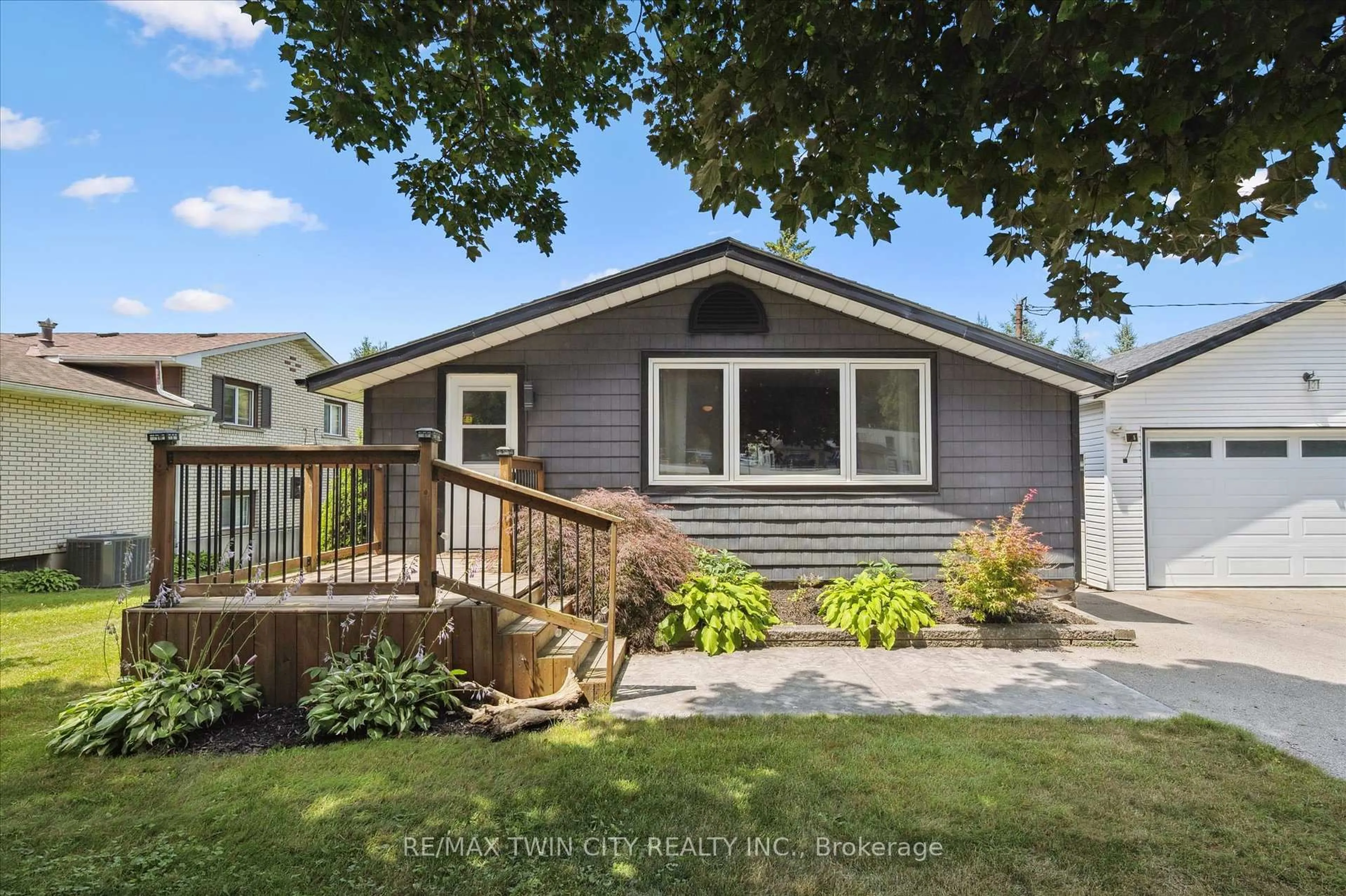 Home with vinyl exterior material, street for 585033 County 9 Rd, Woodstock Ontario N4S 7V6