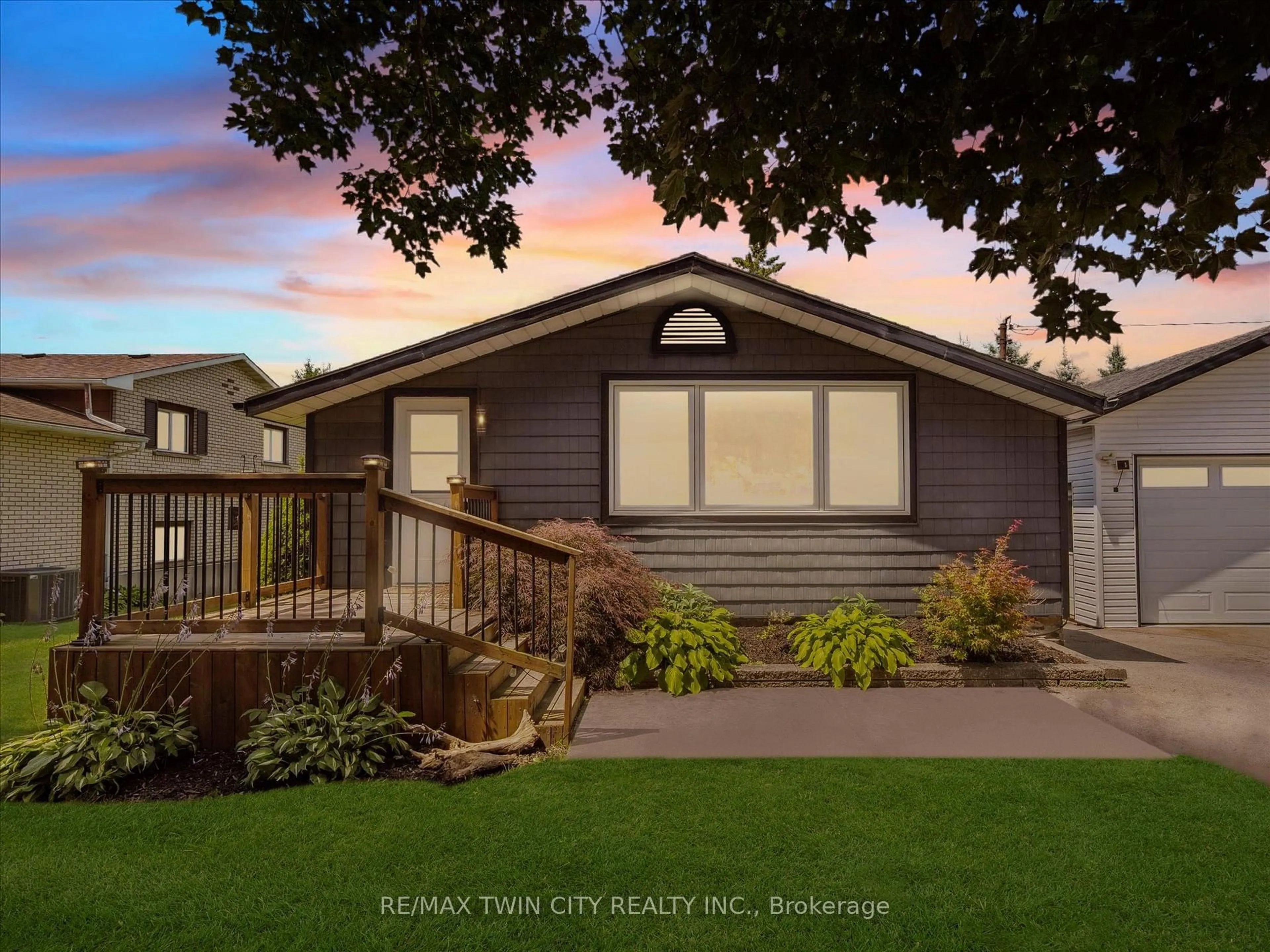 Home with vinyl exterior material, street for 585033 County 9 Rd, Woodstock Ontario N4S 7V6