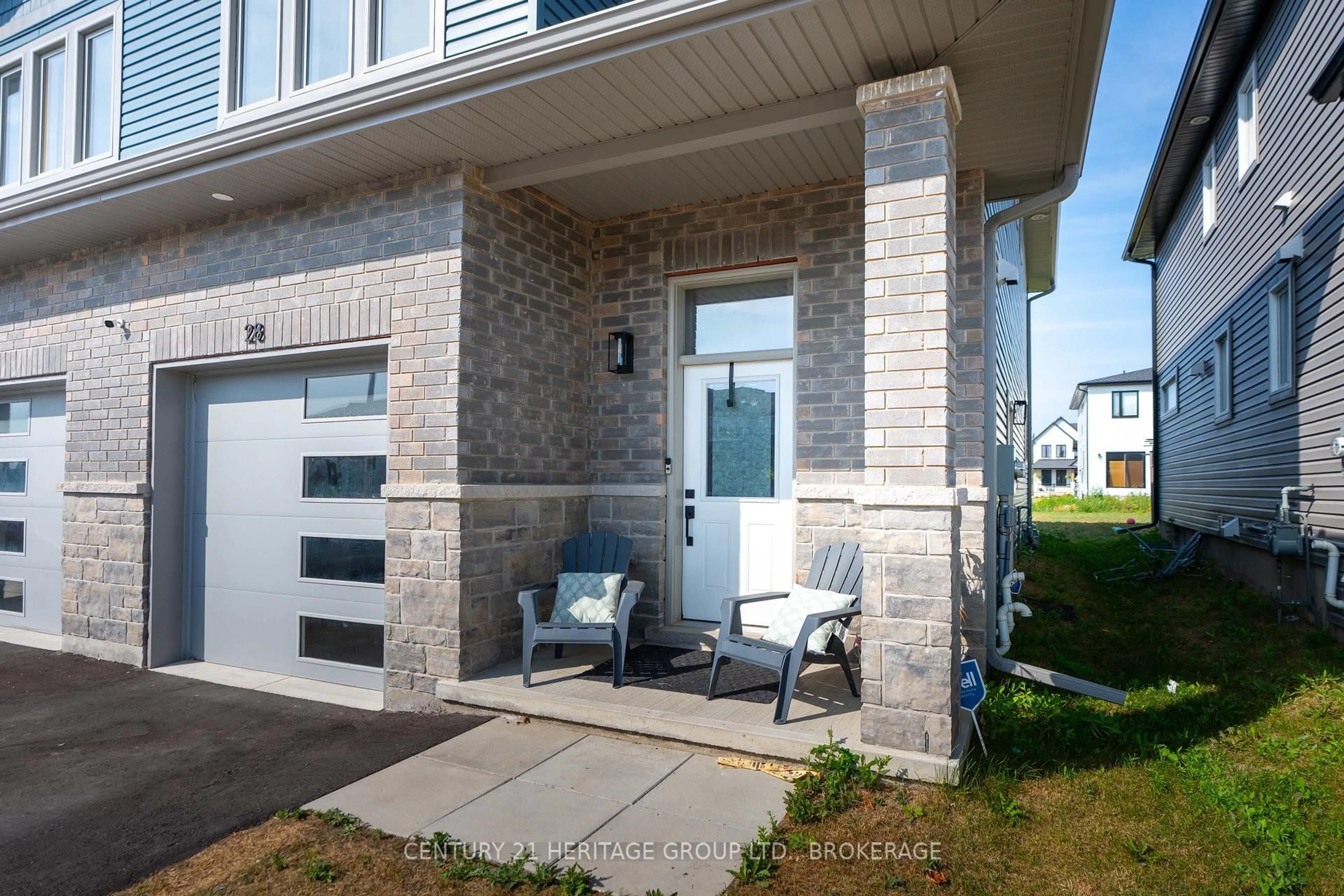 Home with brick exterior material, street for 28 Dusenbury Dr, Bissett Creek Ontario K0H 2H0