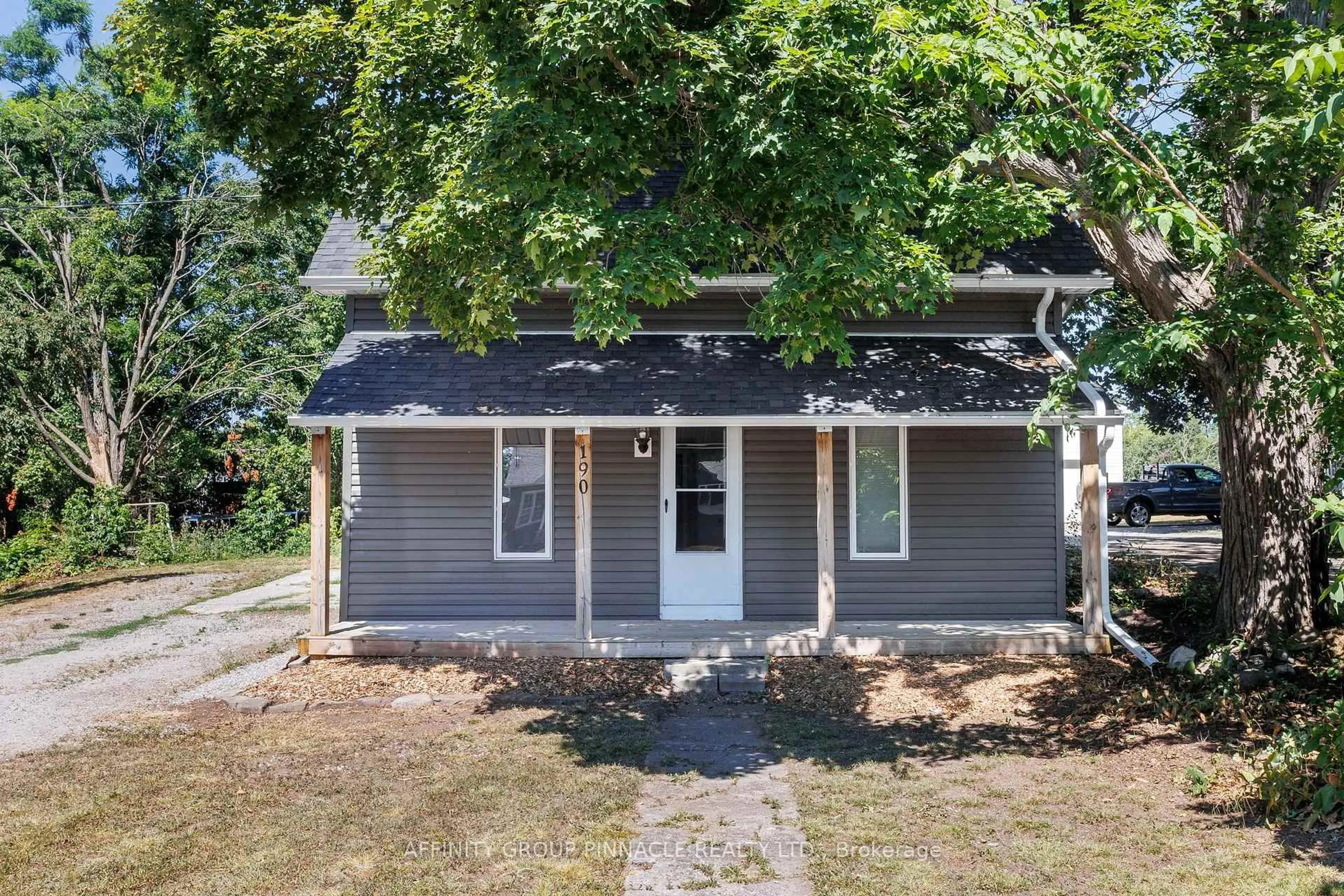 A pic from outside/outdoor area/front of a property/back of a property/a pic from drone, street for 190 Main St, Kawartha Lakes Ontario K0M 1A0