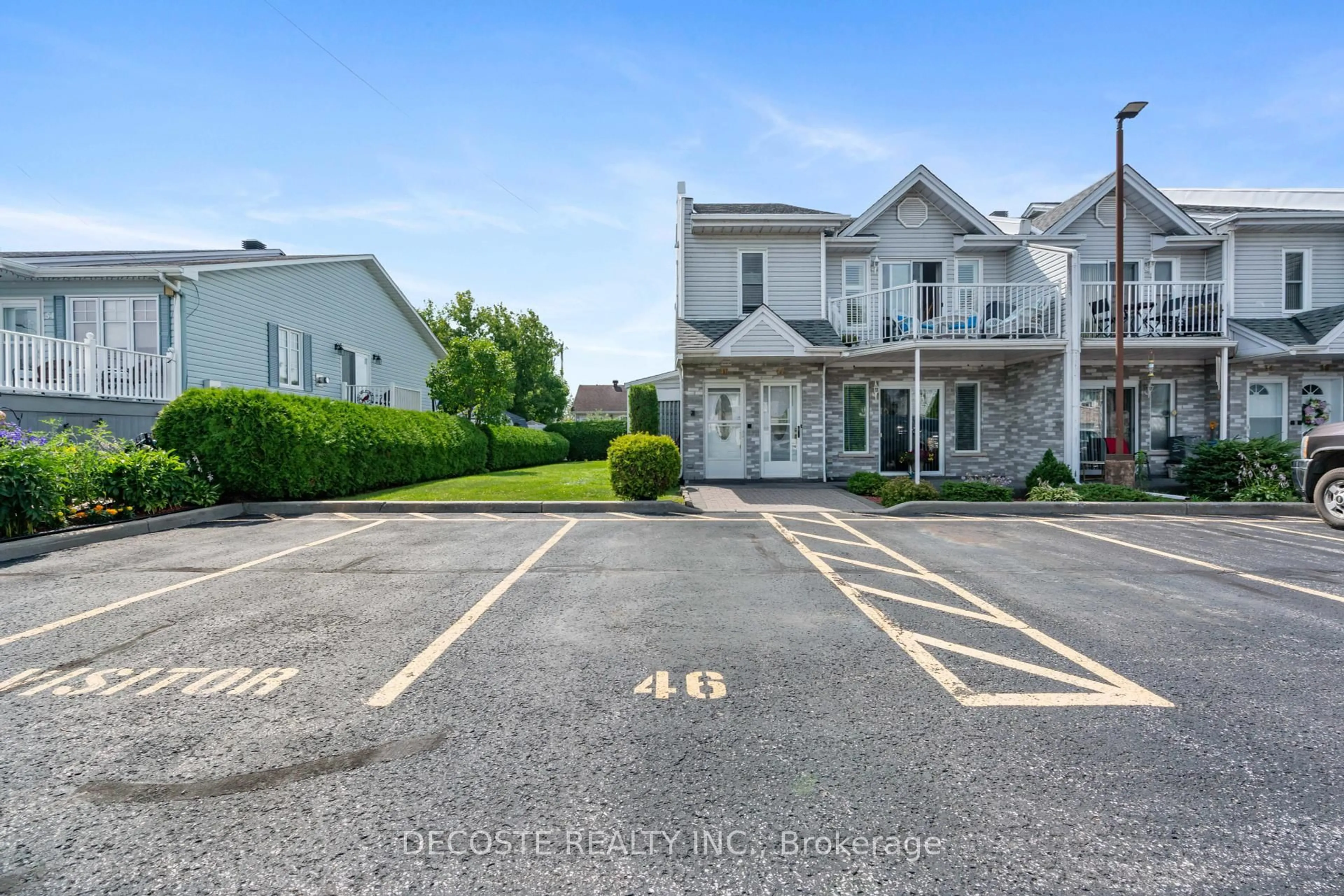 A pic from outside/outdoor area/front of a property/back of a property/a pic from drone, street for 46 Tonia St #12, North Glengarry Ontario K0C 1A0