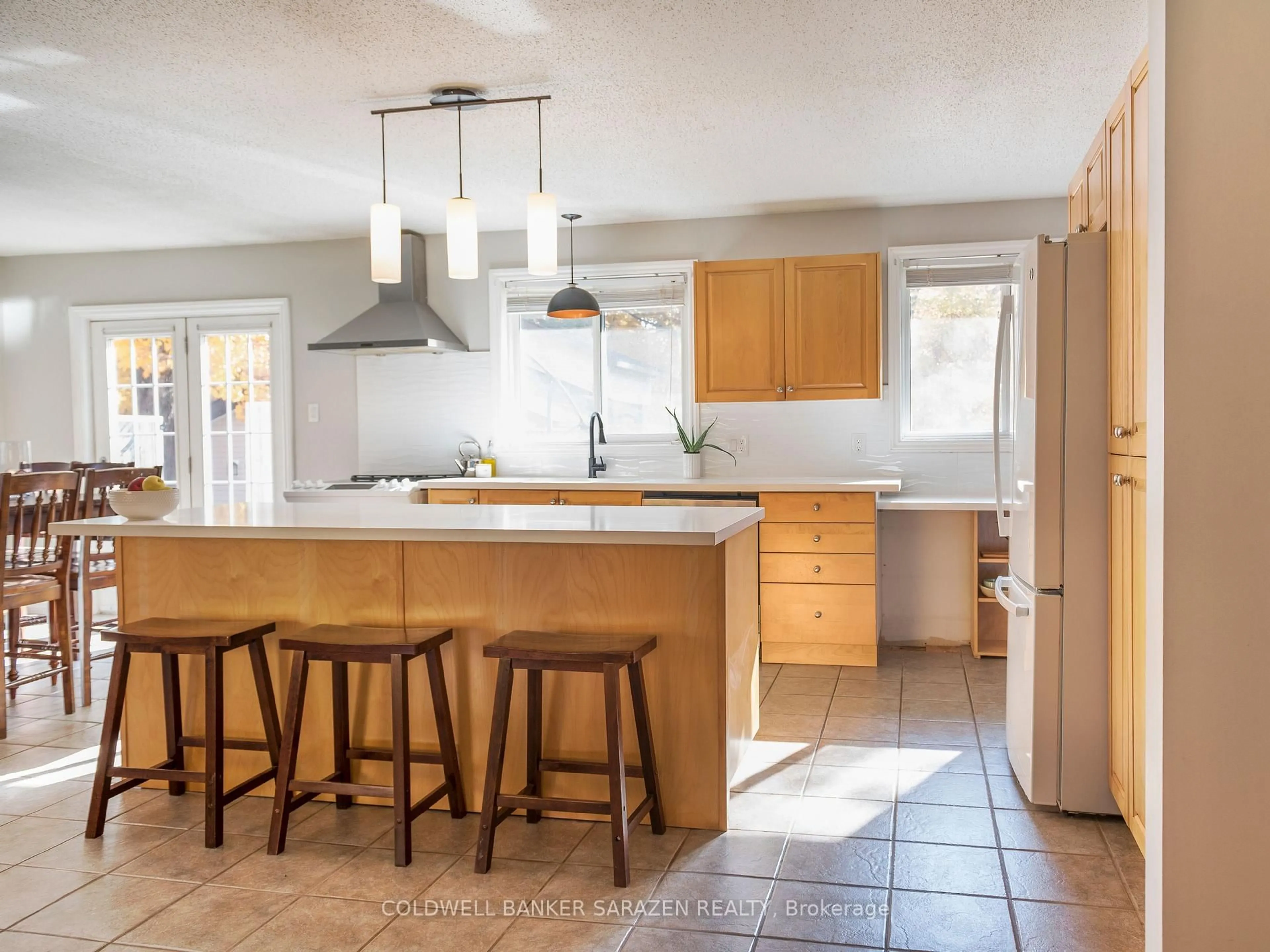 Open concept kitchen, ceramic/tile floor for 875 Usborne St, Braeside Ontario K0A 1G0