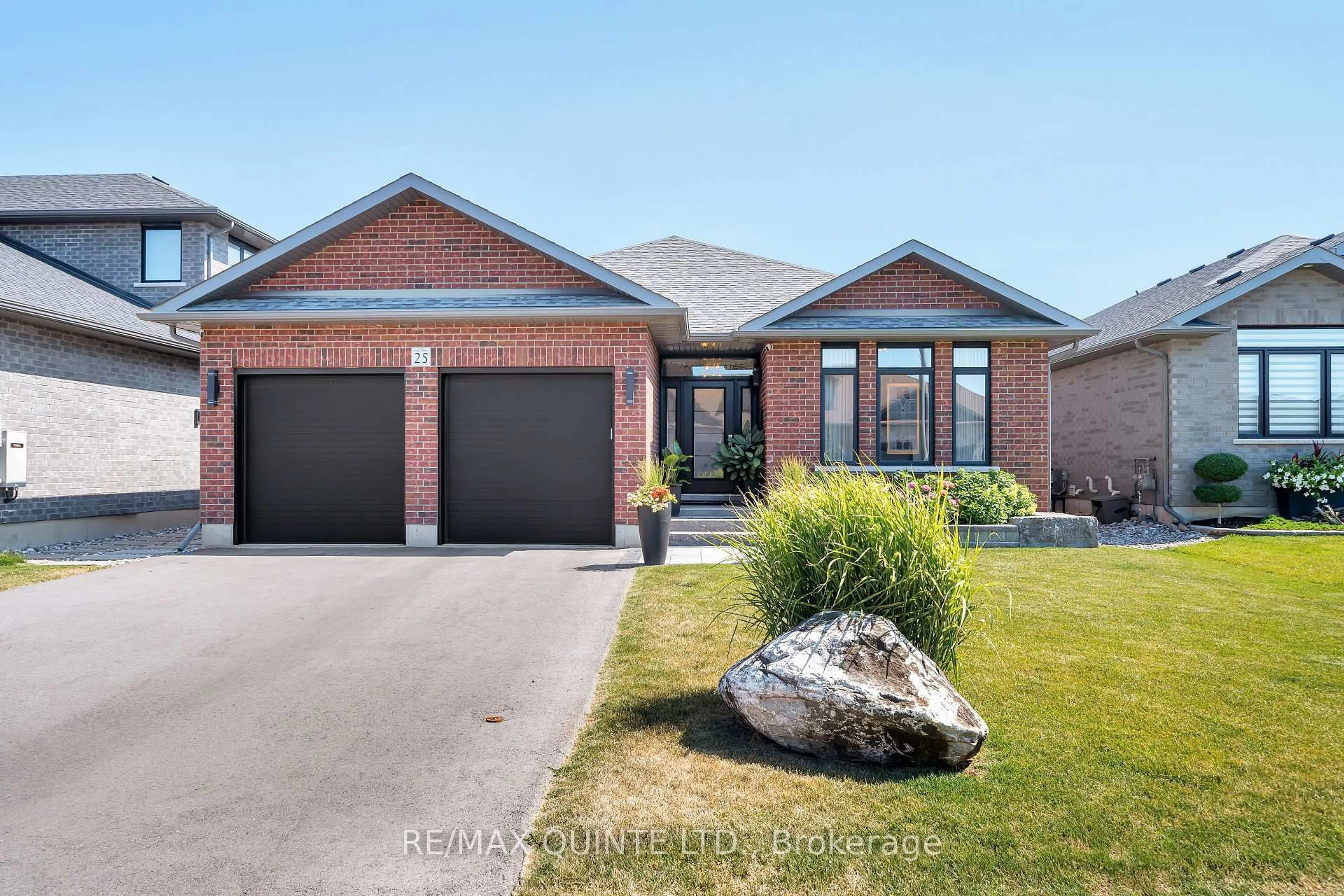 Home with brick exterior material, street for 25 Wims Way, Belleville Ontario K8N 0H9