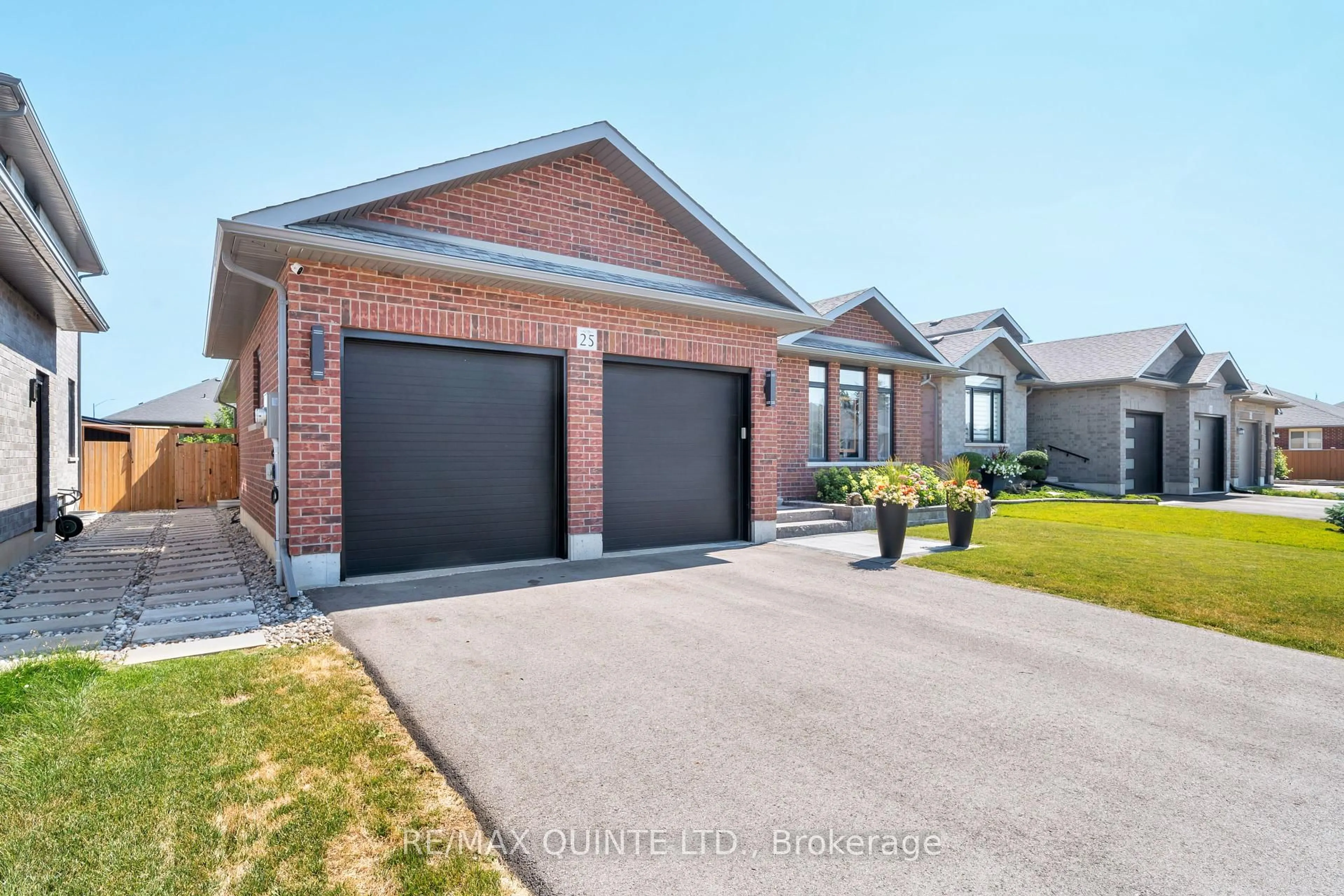 Home with brick exterior material, street for 25 Wims Way, Belleville Ontario K8N 0H9