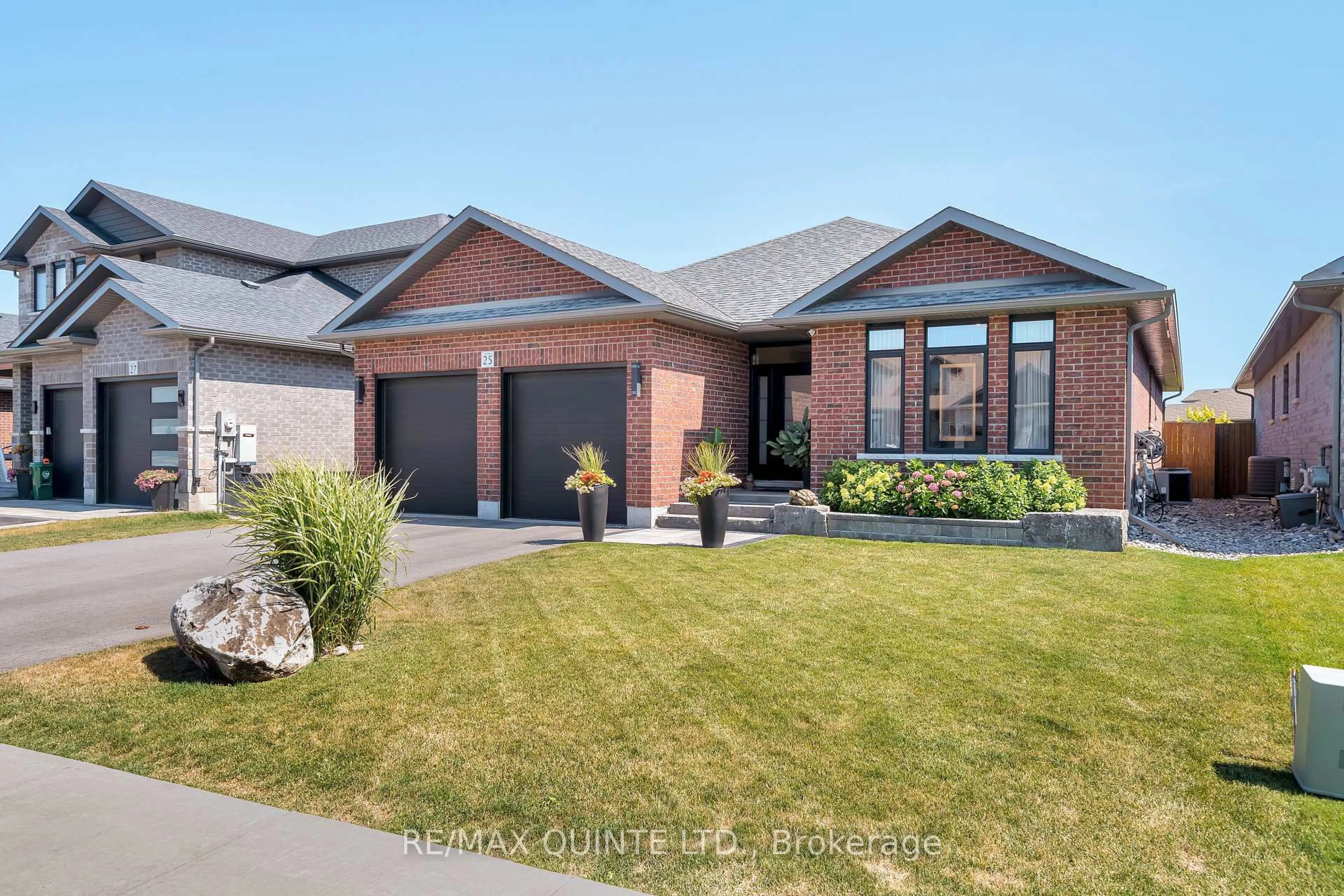 Home with brick exterior material, street for 25 Wims Way, Belleville Ontario K8N 0H9