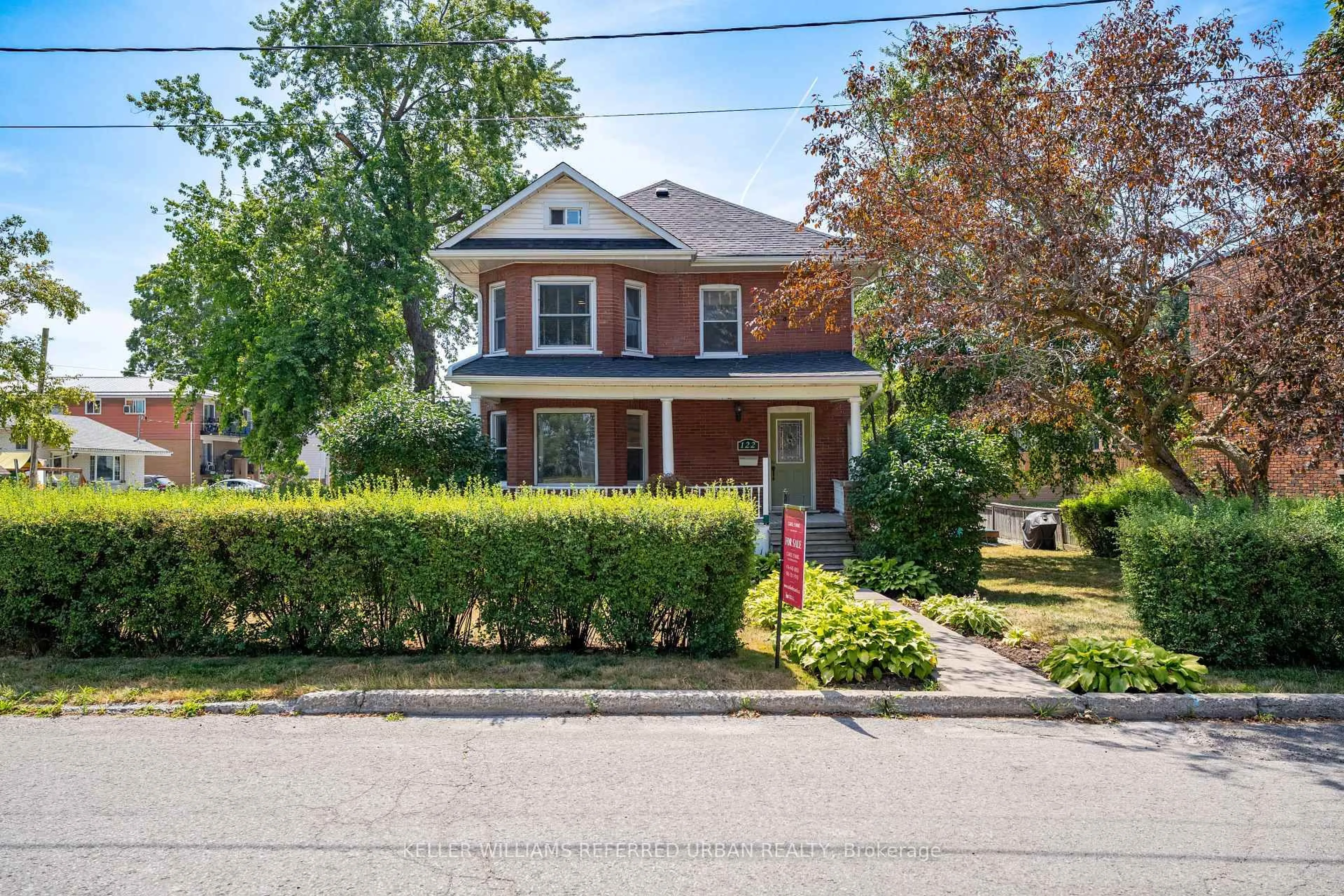 Home with brick exterior material, street for 122 Queen St, Quinte West Ontario K8V 4Y4