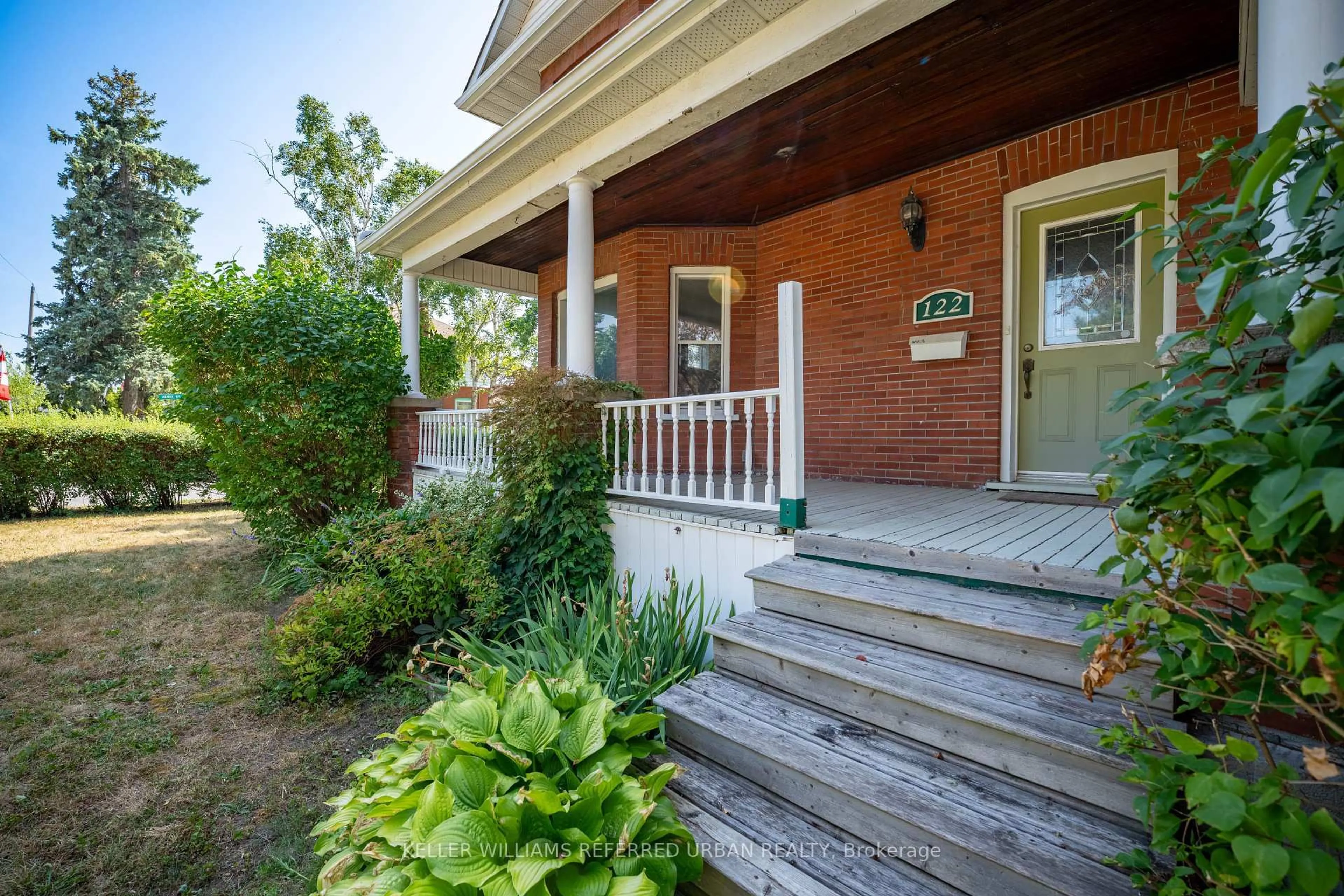 Home with brick exterior material, street for 122 Queen St, Quinte West Ontario K8V 4Y4