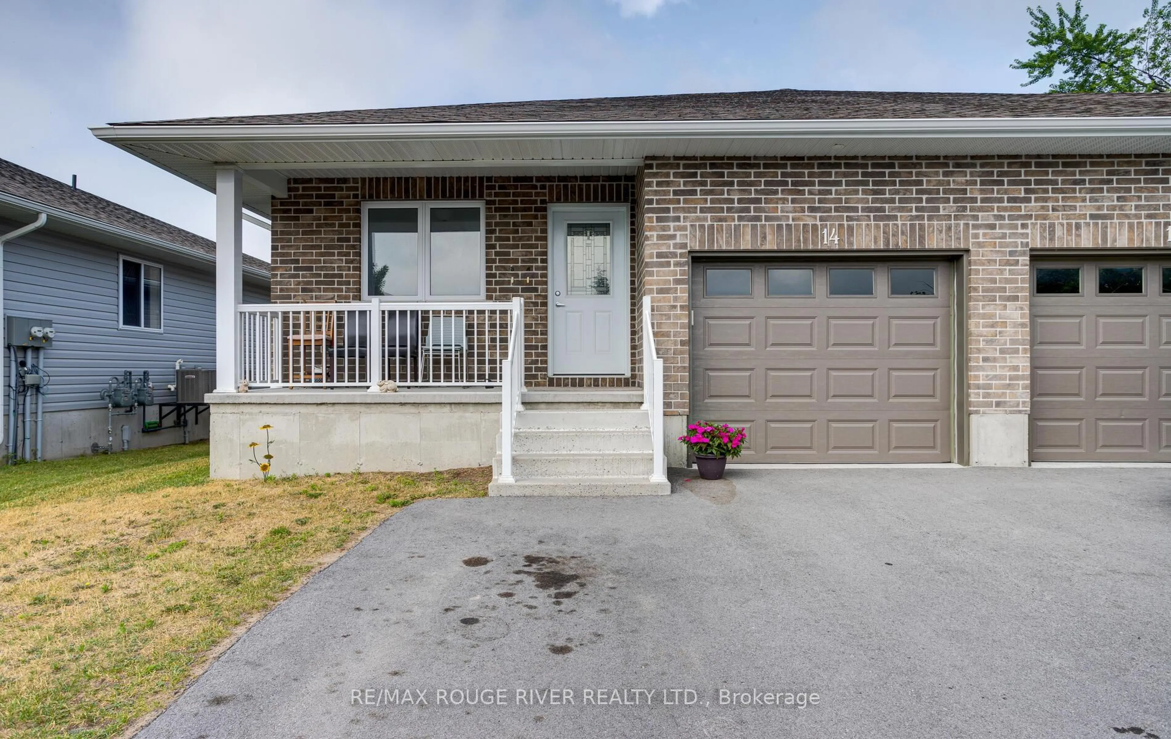 Home with brick exterior material, street for 14 Cassidey Dr, Brighton Ontario K0K 1H0