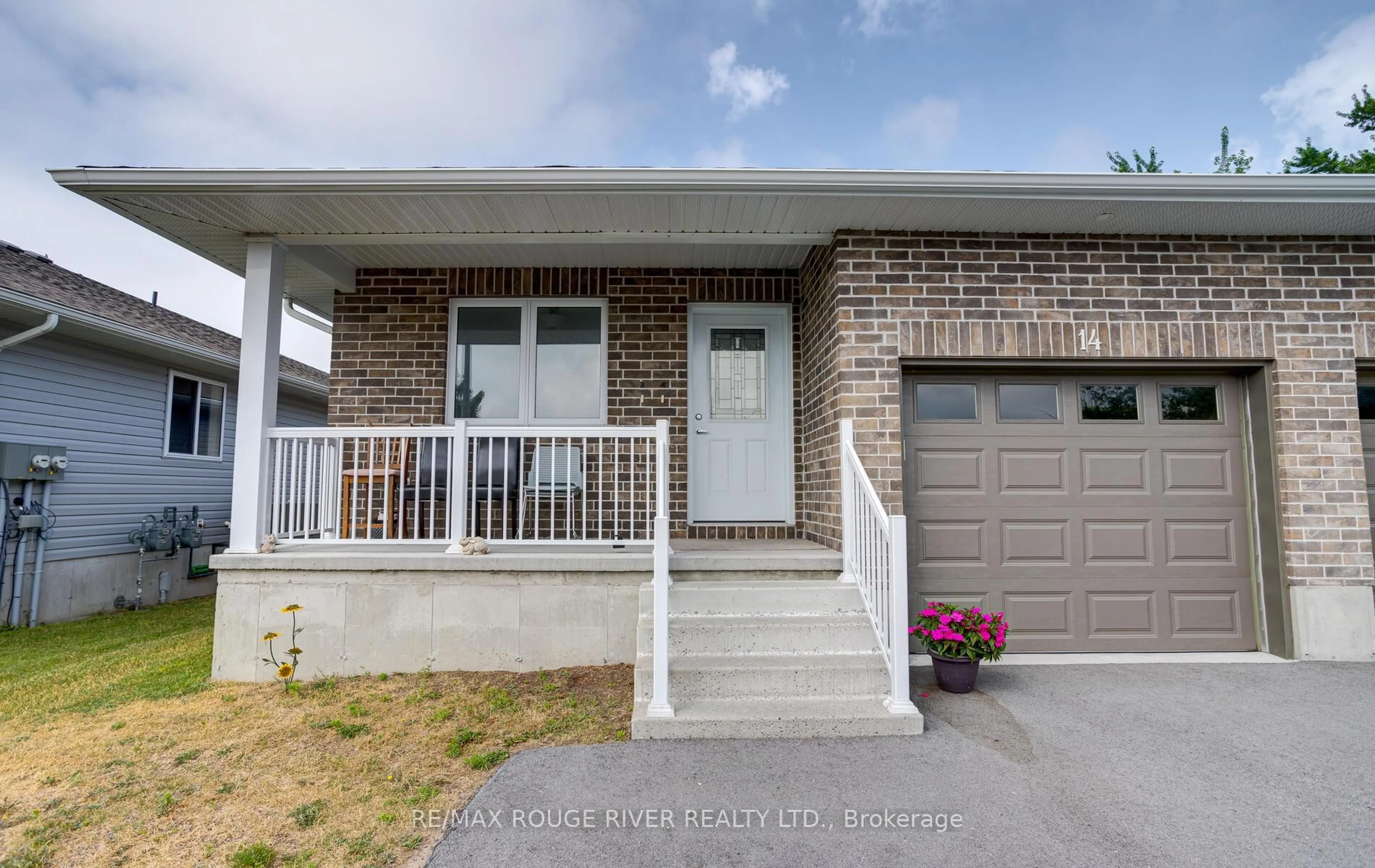 Home with vinyl exterior material, street for 14 Cassidey Dr, Brighton Ontario K0K 1H0