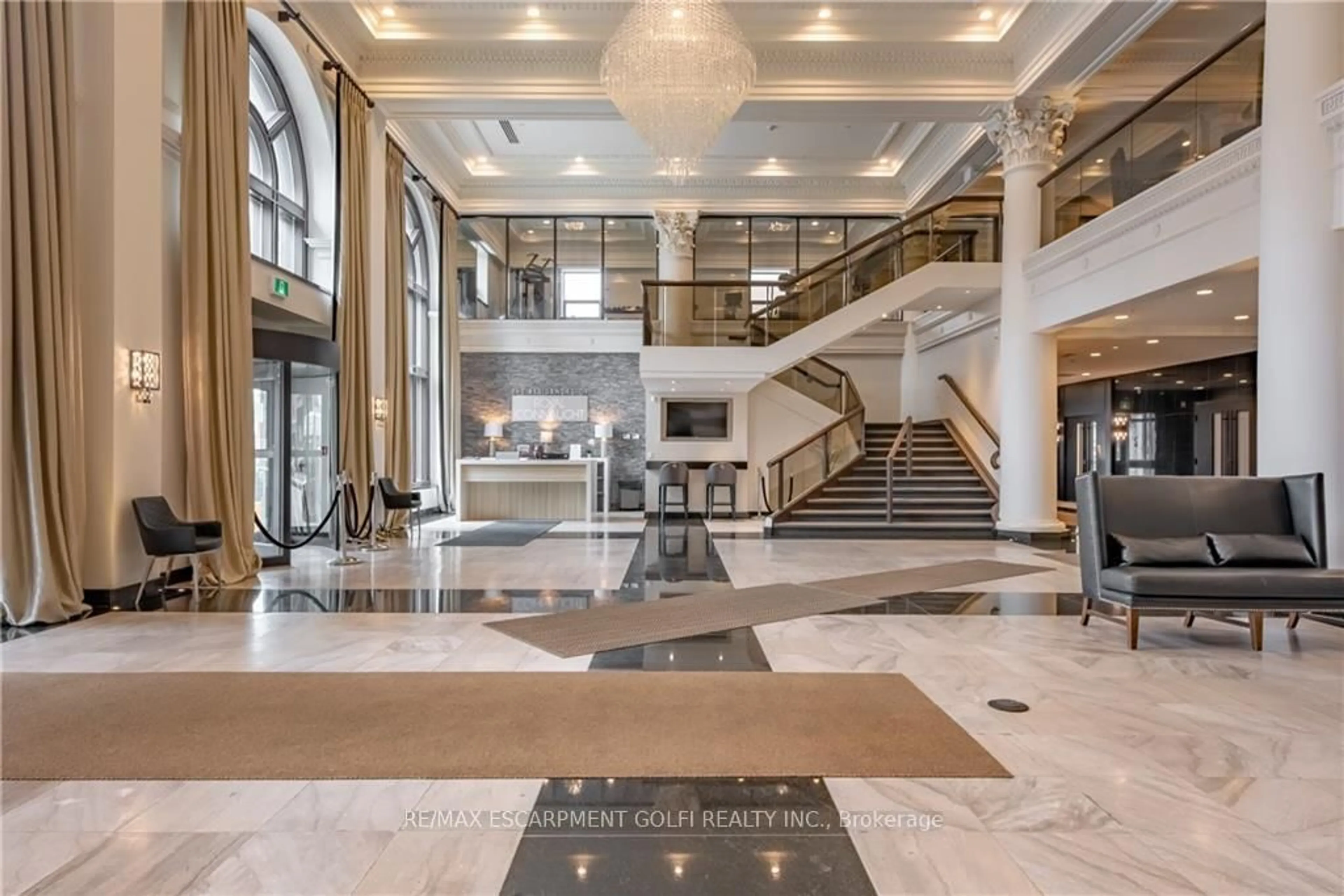 Lobby for 112 King St #1006, Hamilton Ontario L8N 1A8