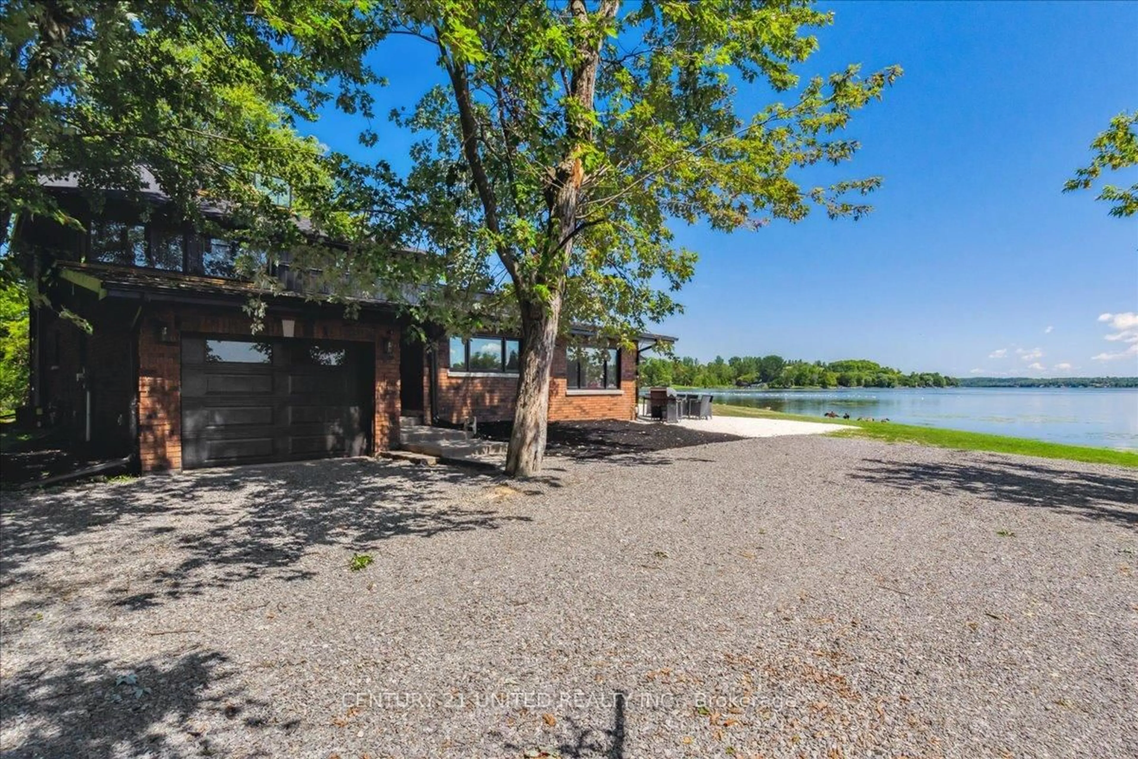 Patio, water/lake/river/ocean view for 15 Bertha St, Kawartha Lakes Ontario K9J 6X3