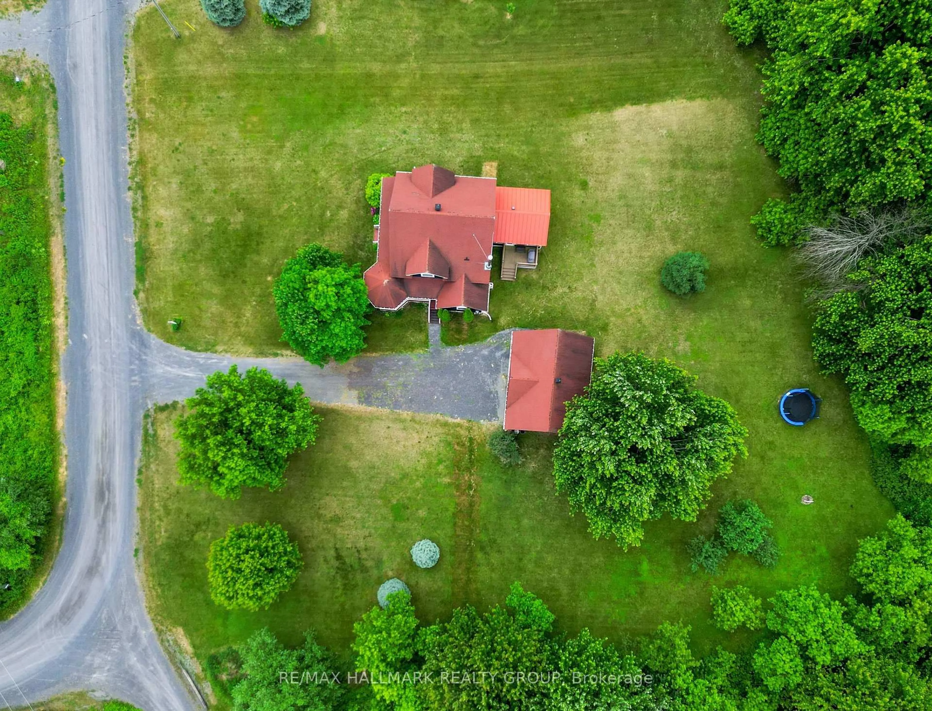 A pic from outside/outdoor area/front of a property/back of a property/a pic from drone, street for 21479 Maccuaig Dr, South Glengarry Ontario K0C 1E0