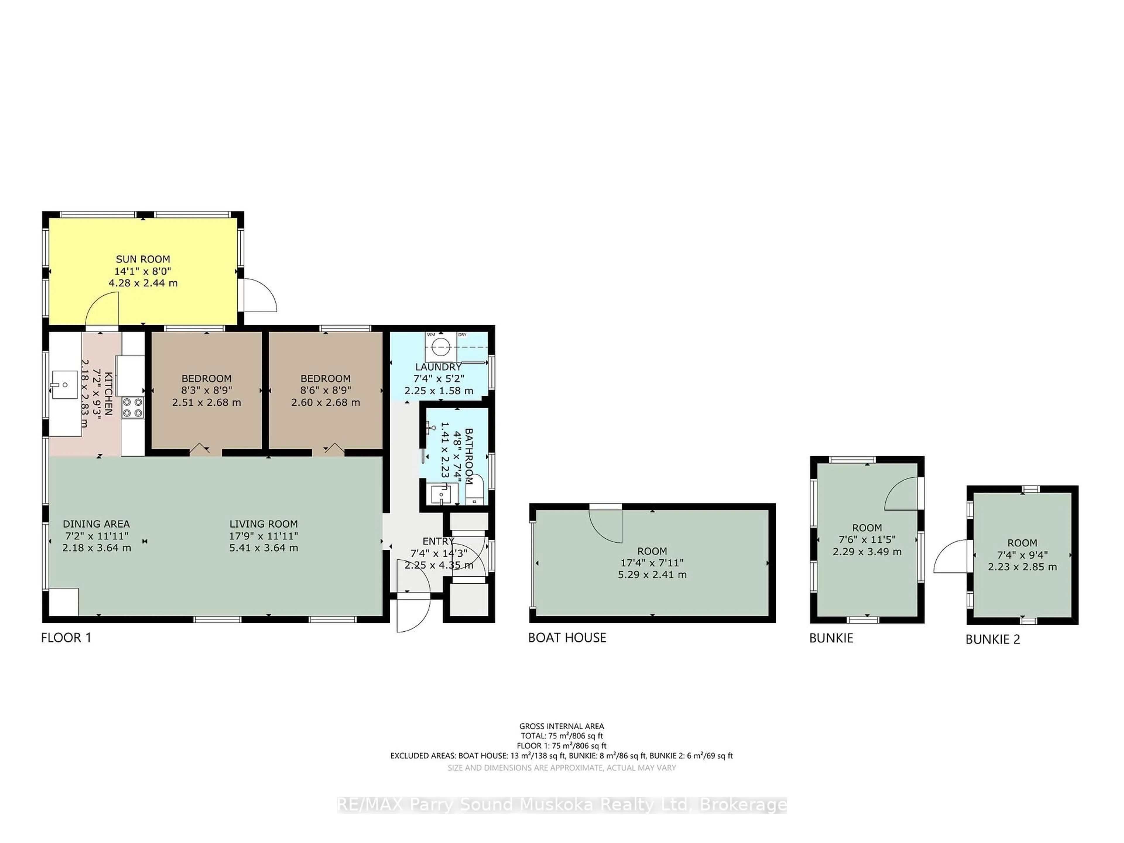 Floor plan for 3 Post Lane, Seguin Ontario P2A 0B2