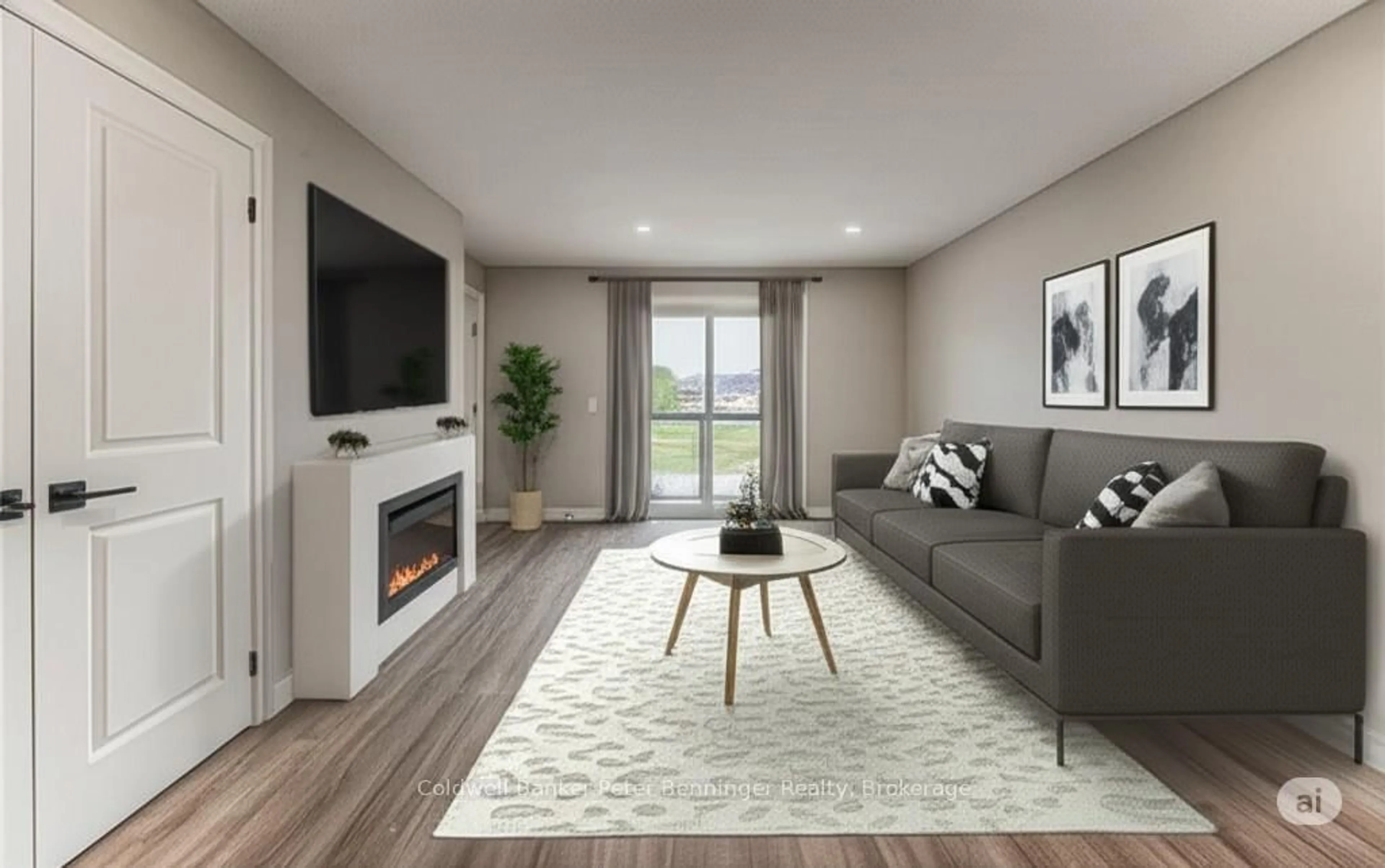 Living room with furniture, unknown for 253 Chapel Hill Dr #41, Kitchener Ontario N2R 0S4