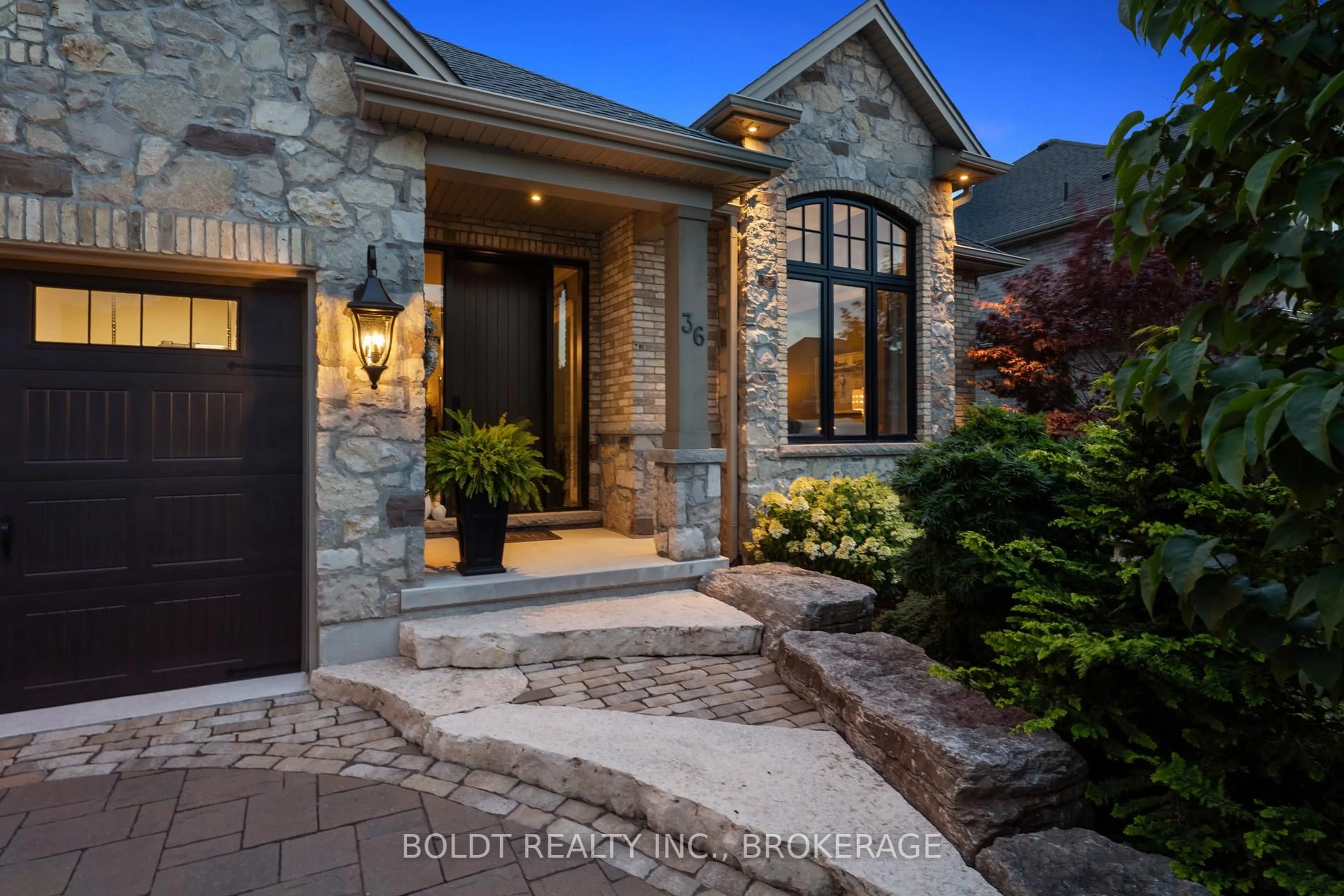 Home with brick exterior material, street for 36 Philmori Blvd, Pelham Ontario L0S 1E5