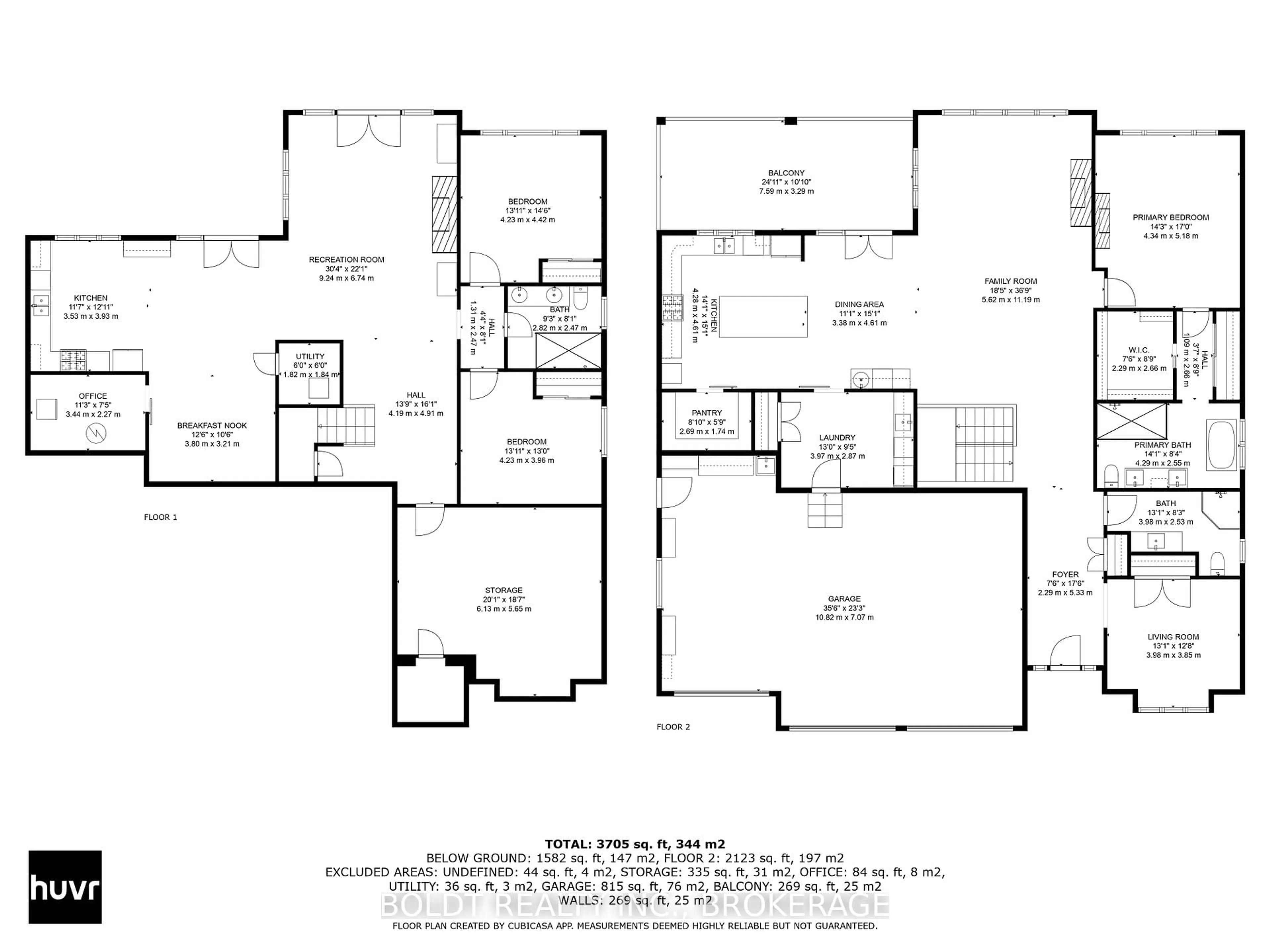 Floor plan for 36 Philmori Blvd, Pelham Ontario L0S 1E5