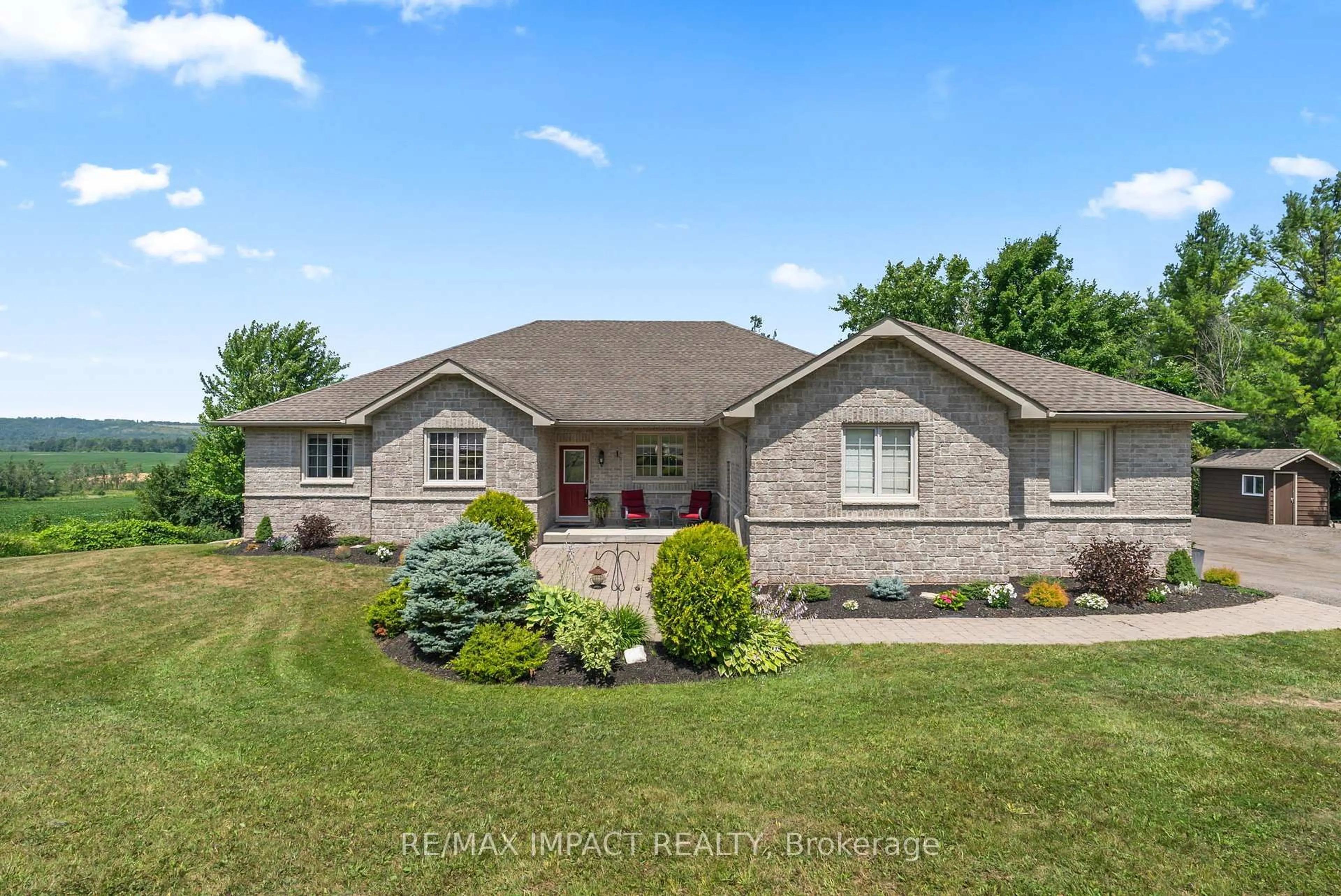 Home with brick exterior material, street for 422 7A Highway, Cavan Monaghan Ontario L0A 1C0