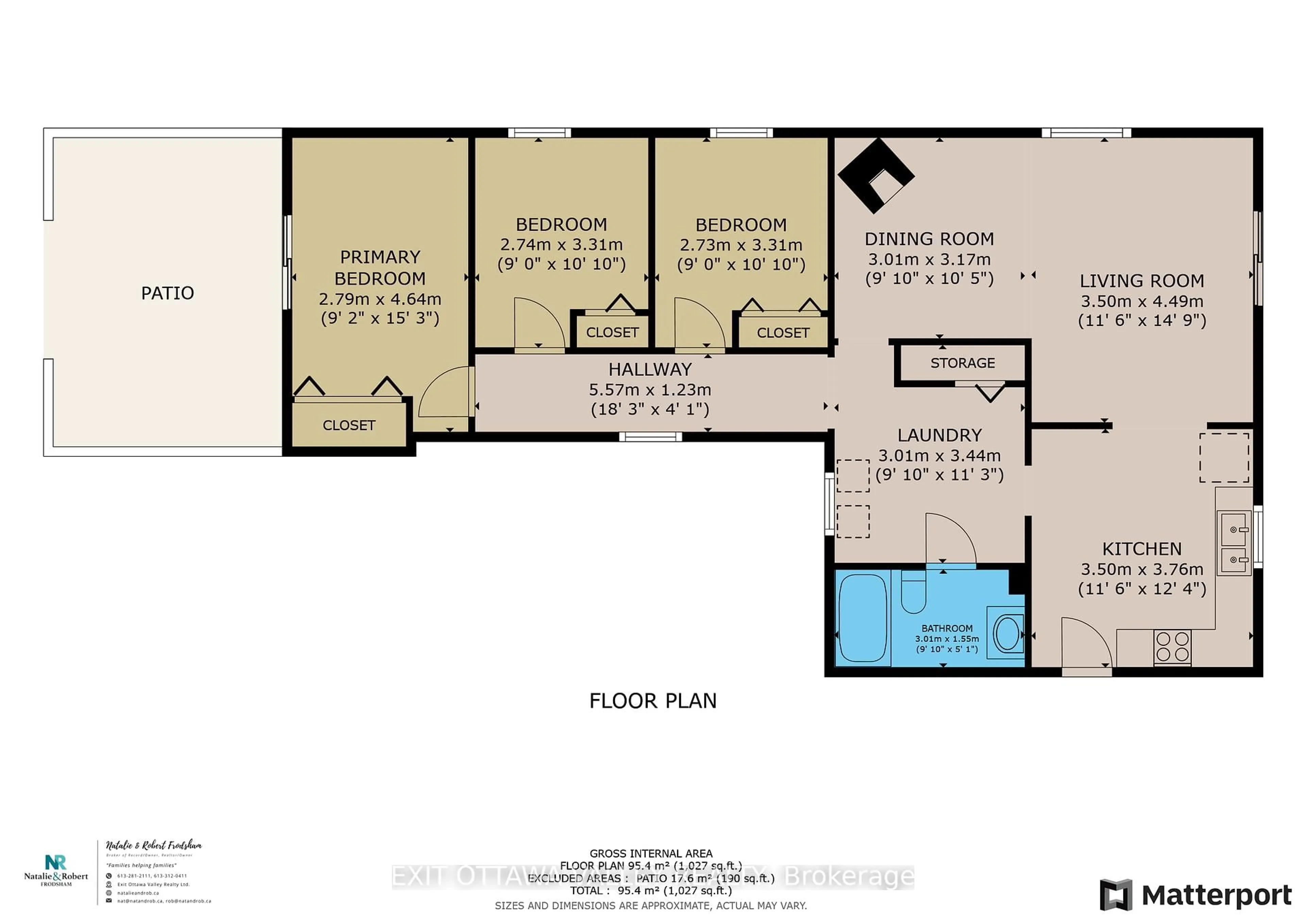 Floor plan for 4 Biesenthal Rd, Petawawa Ontario K8H 2Y9