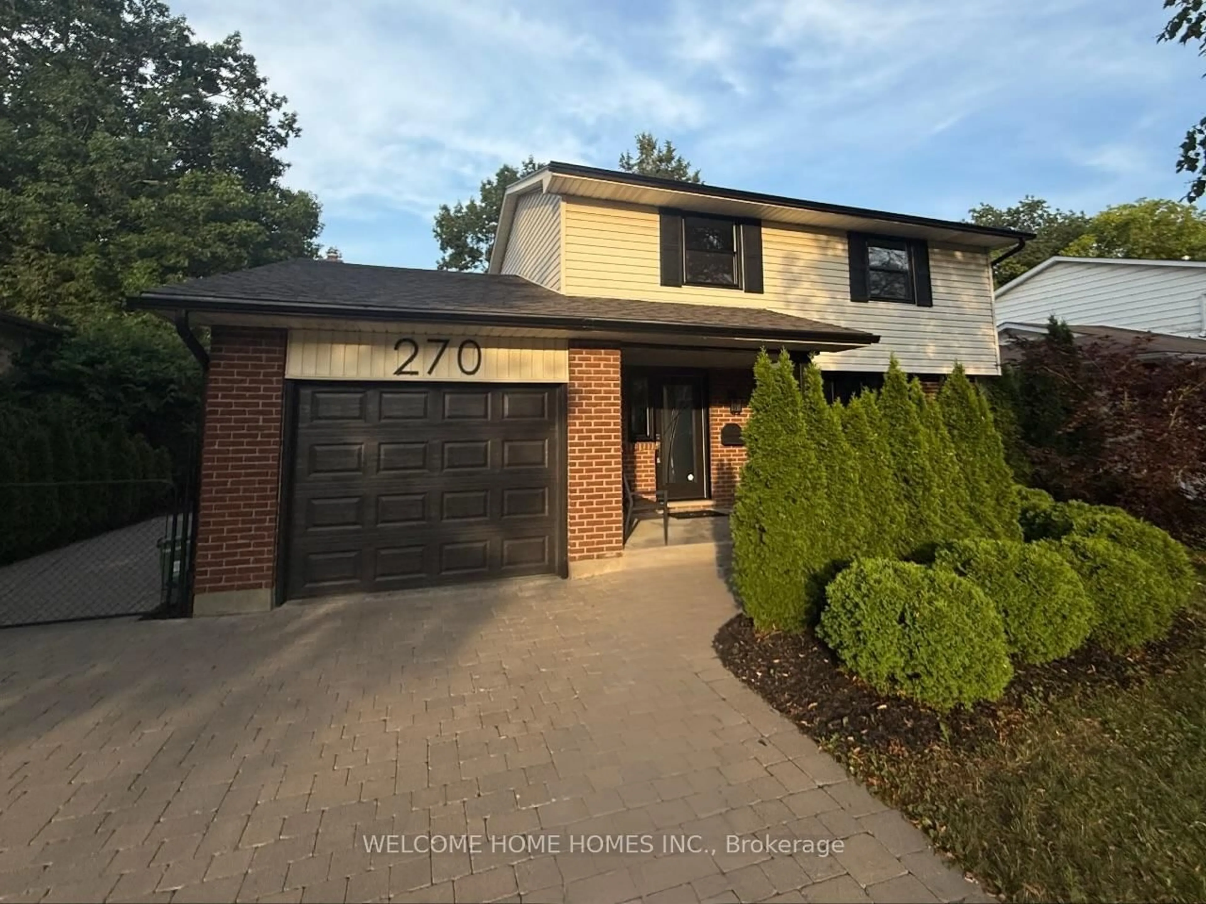 Home with brick exterior material, street for 270 Grand View Ave, London South Ontario N6K 2S9