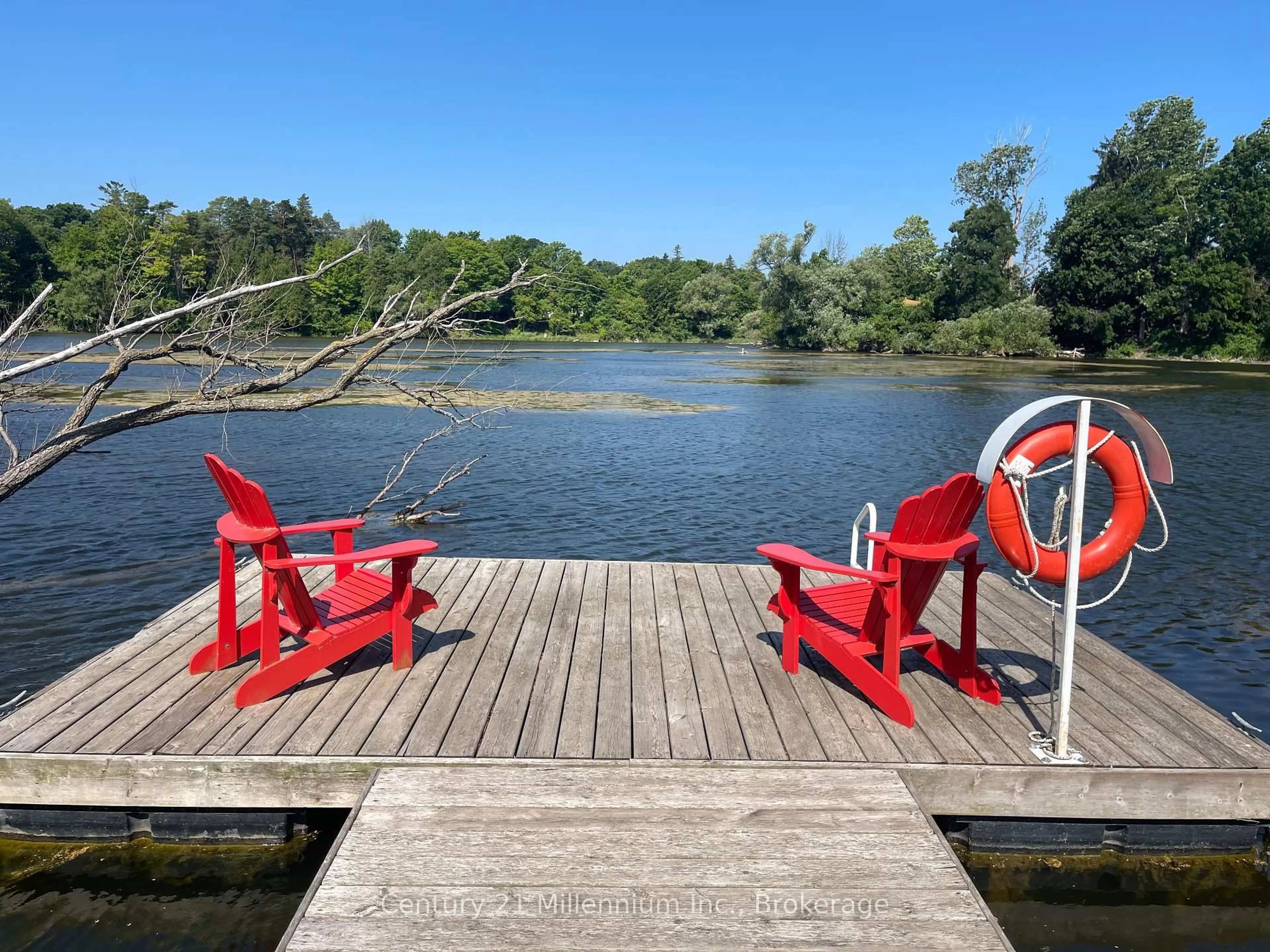 Patio, water/lake/river/ocean view for 59 King St #7, Blue Mountains Ontario N0H 2P0