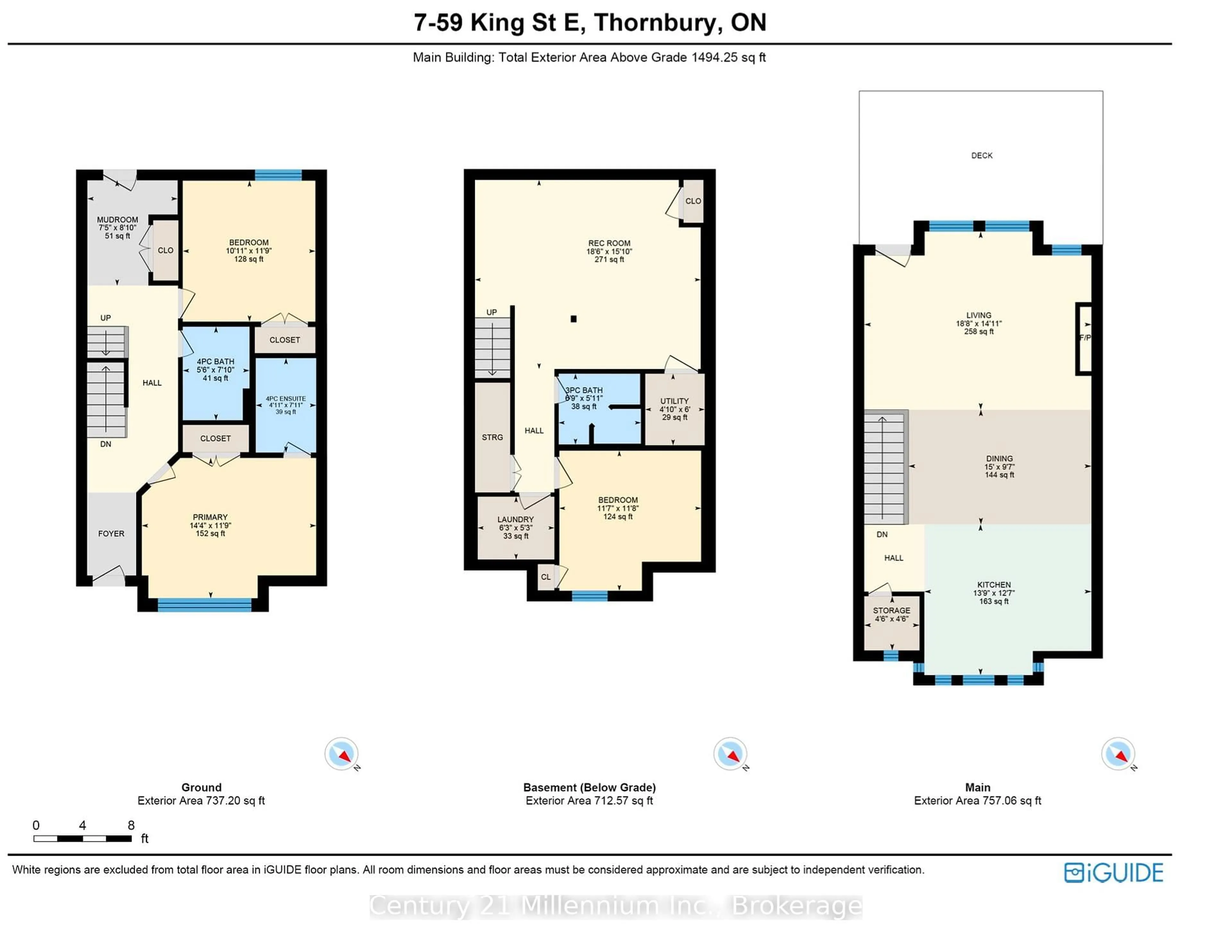 Floor plan for 59 King St #7, Blue Mountains Ontario N0H 2P0