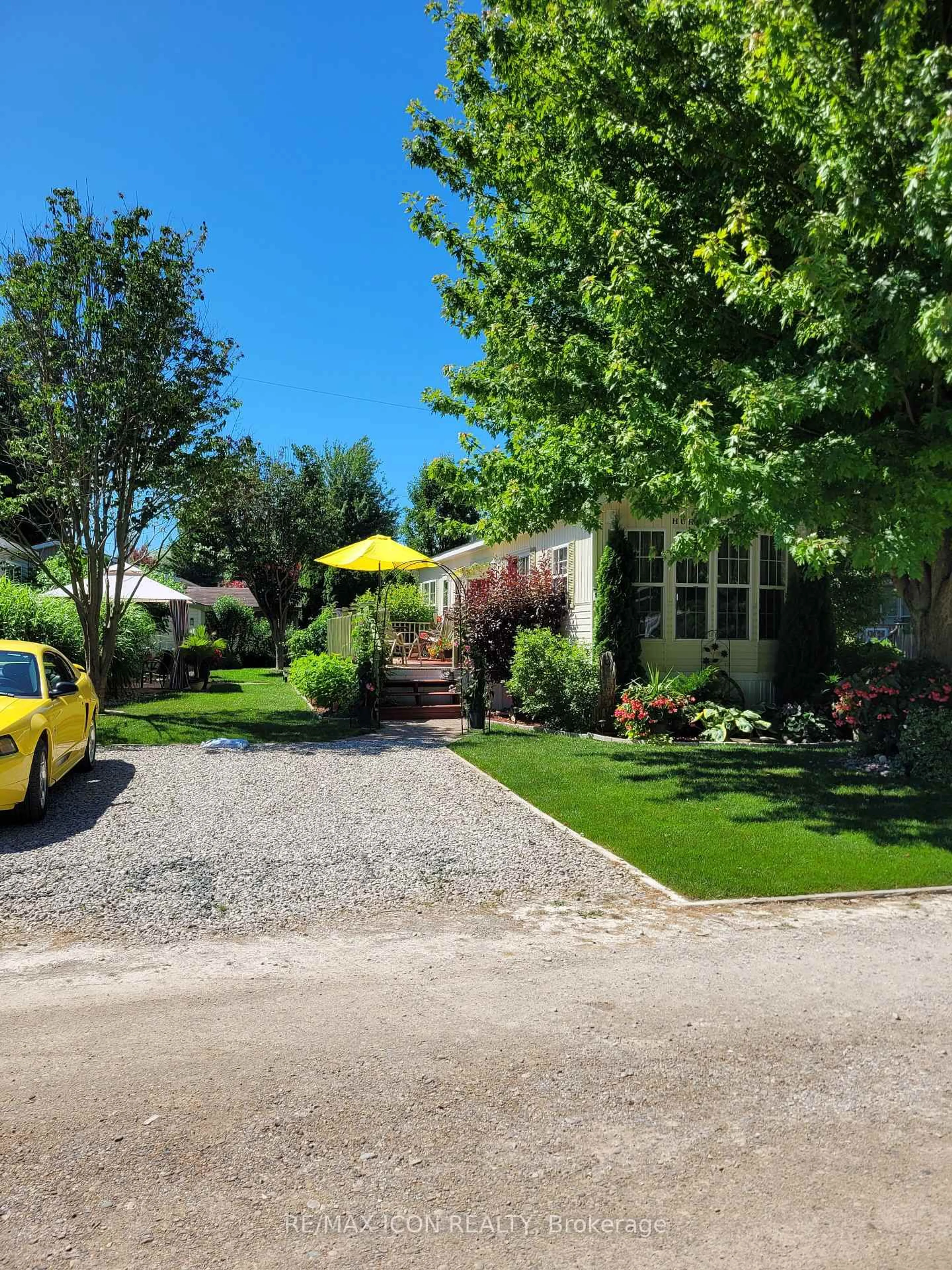 A pic from outside/outdoor area/front of a property/back of a property/a pic from drone, street for 77307 Bluewater Highway #9, Bluewater Ontario N0M 1G0