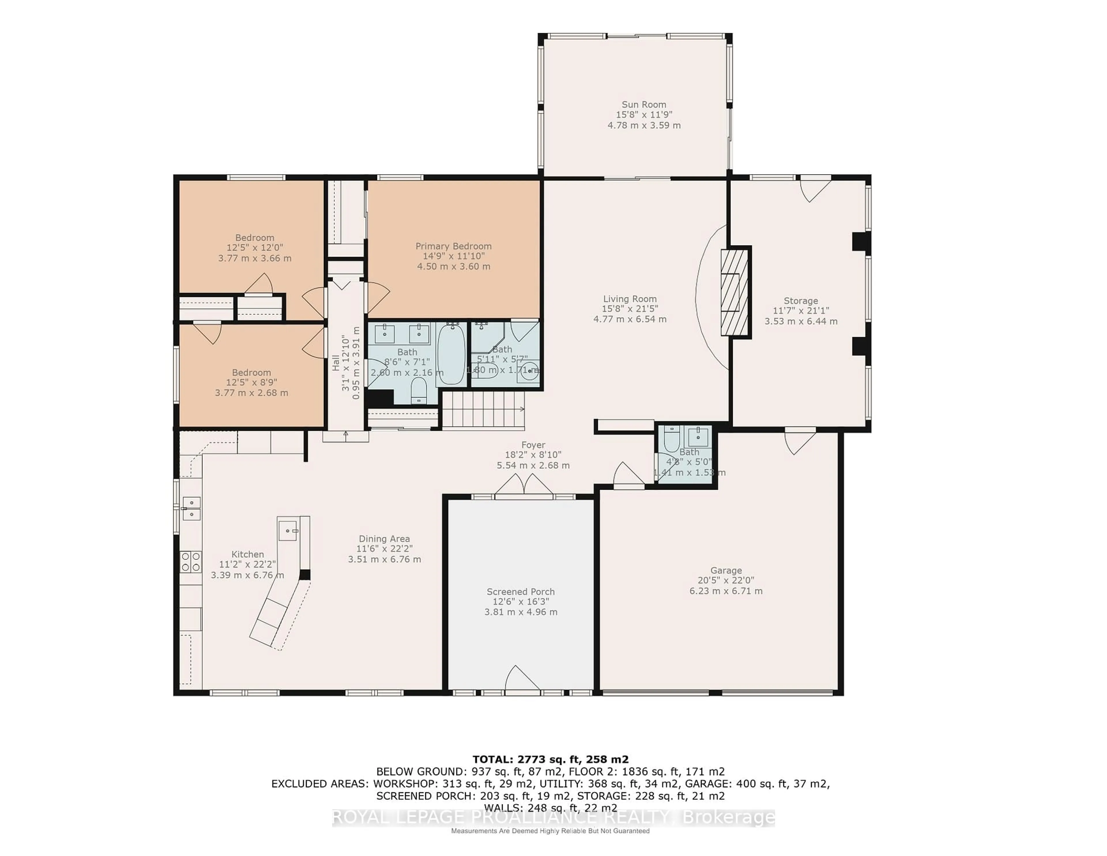 Floor plan for 240 River Rd, Corbyville Ontario K0K 1V0