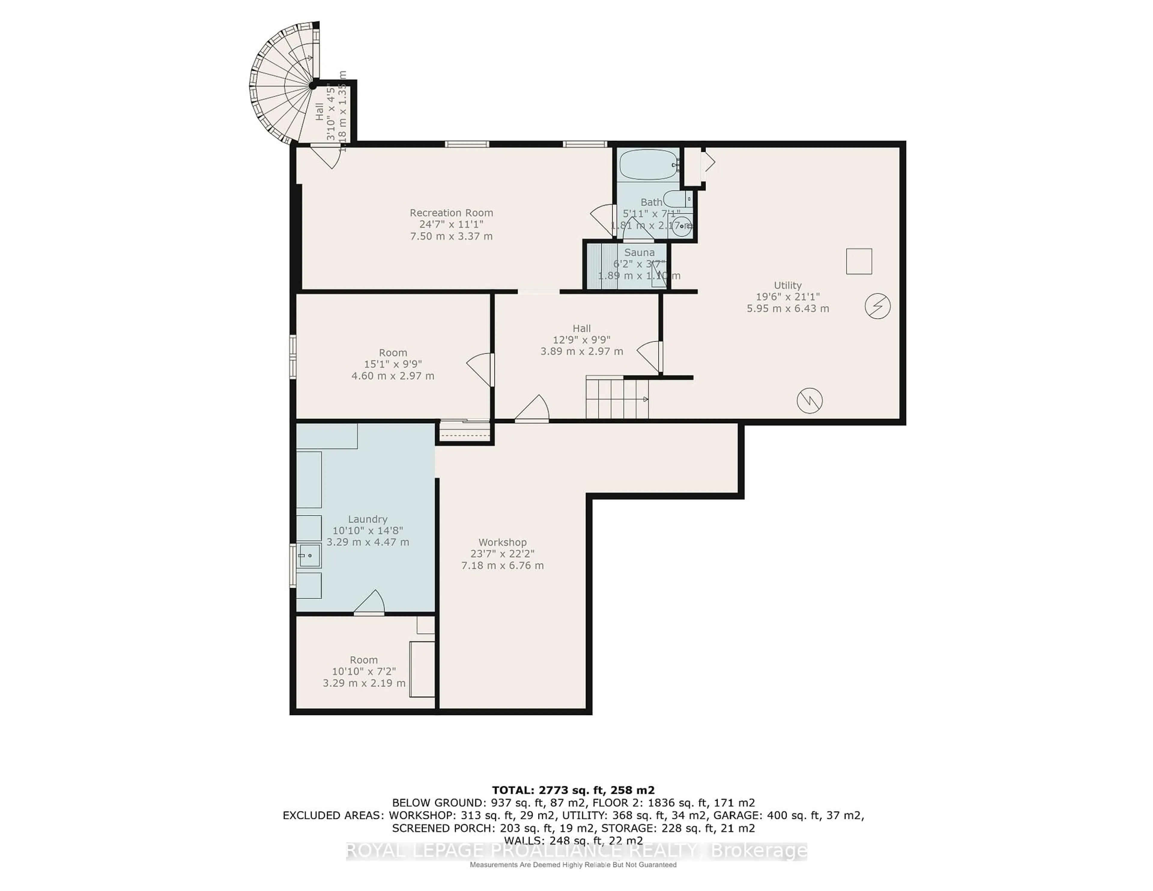 Floor plan for 240 River Rd, Corbyville Ontario K0K 1V0