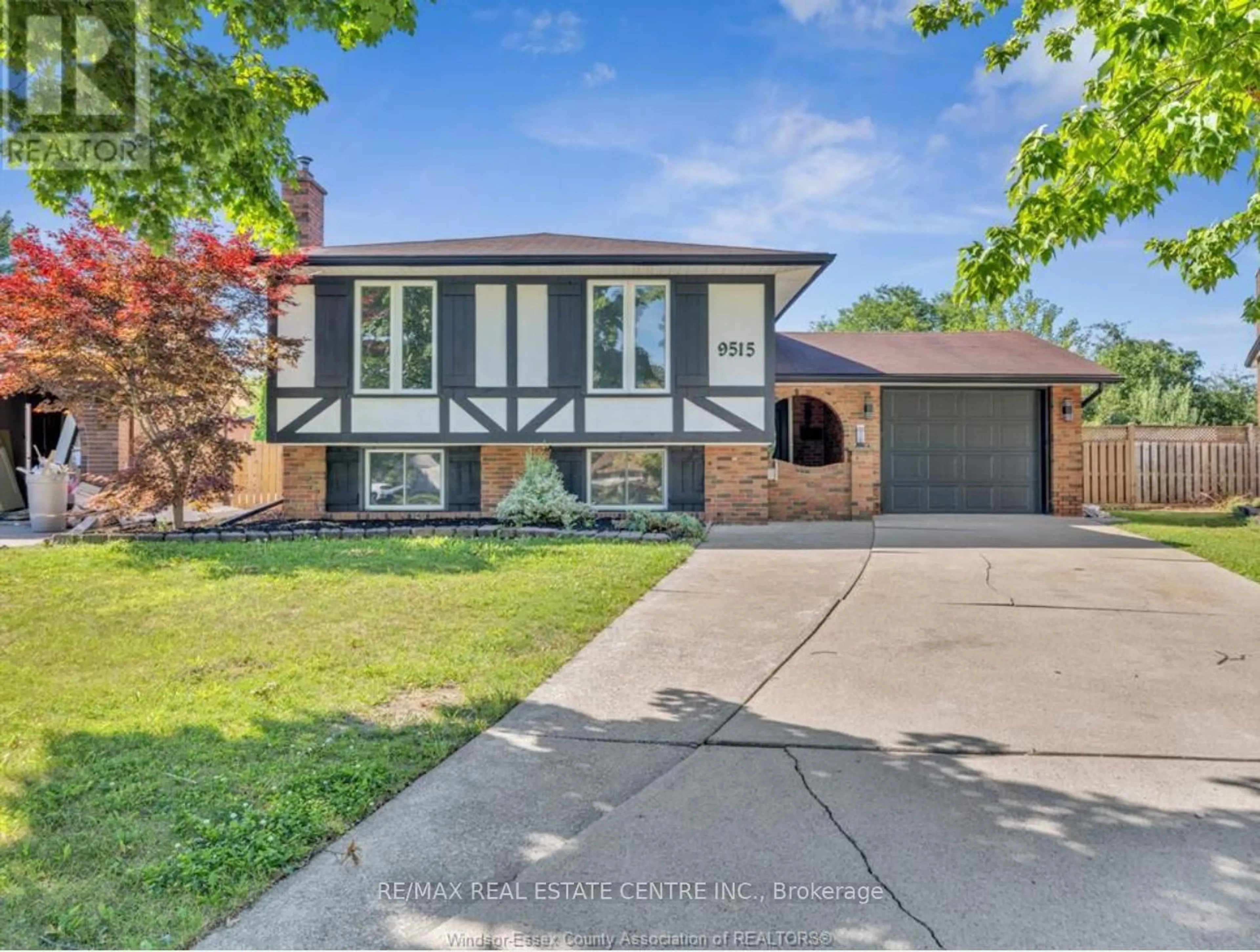 Home with brick exterior material, street for 9515 Kerby Rd #A&B, Windsor Ontario N8R 1K1