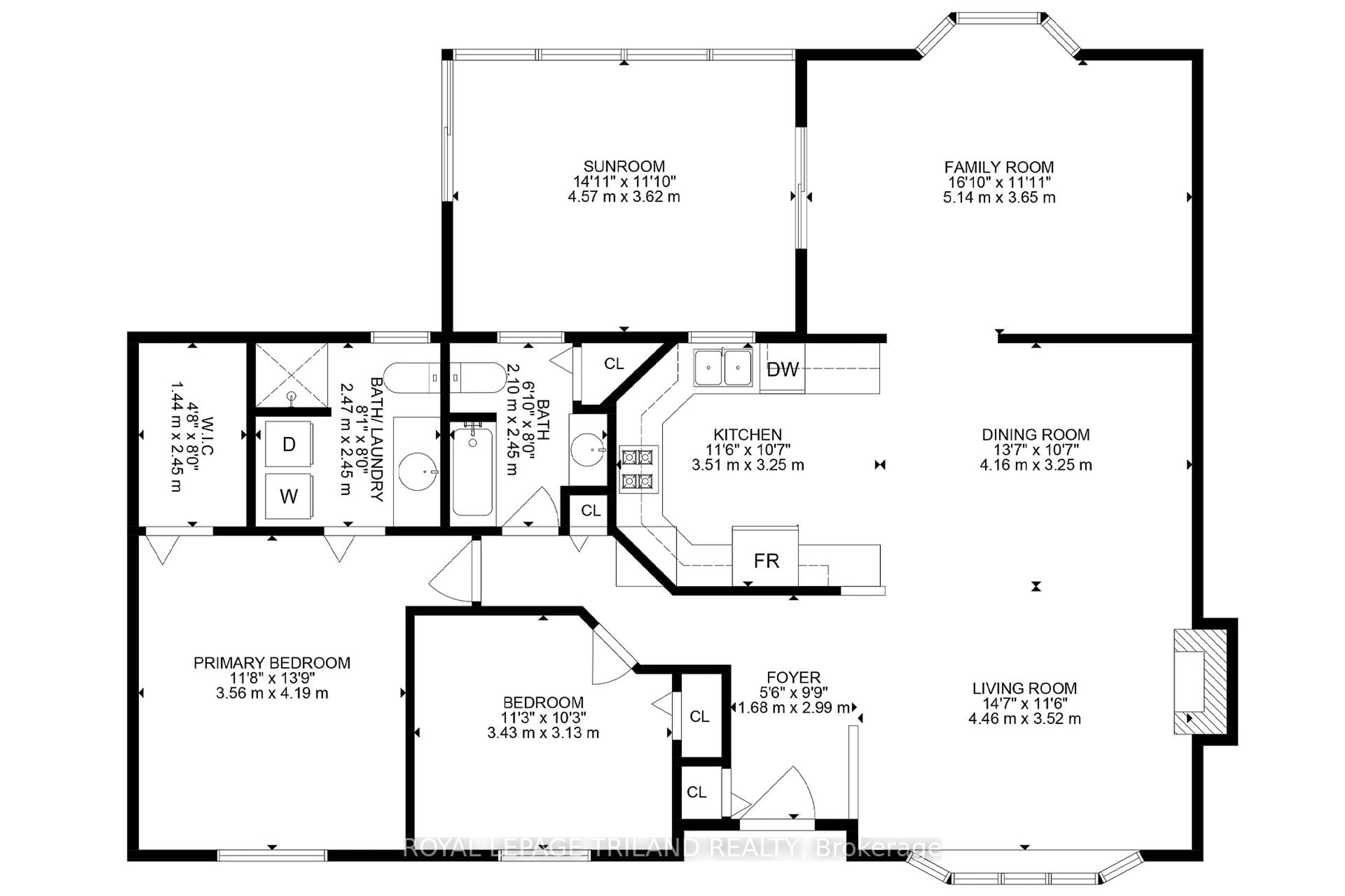 Floor plan for 387 Augusta Cres, South Huron Ontario N0M 1T0