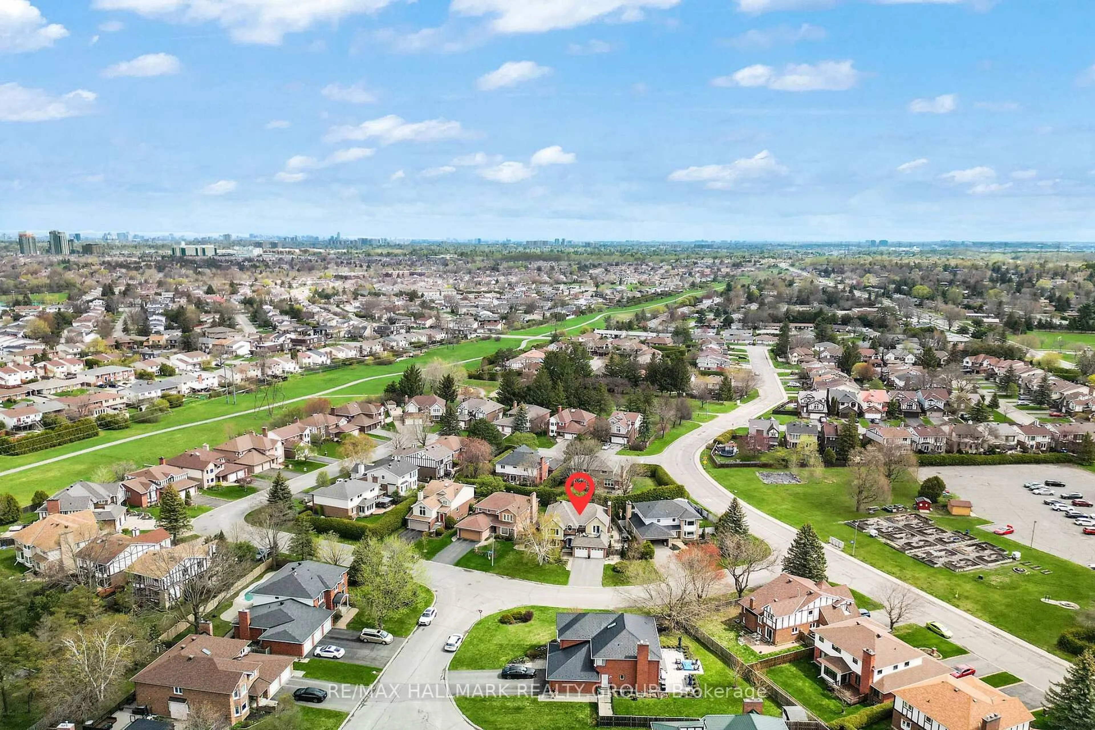 A pic from outside/outdoor area/front of a property/back of a property/a pic from drone, street for 20 Arbuckle Cres, Ottawa Ontario K2G 5H1