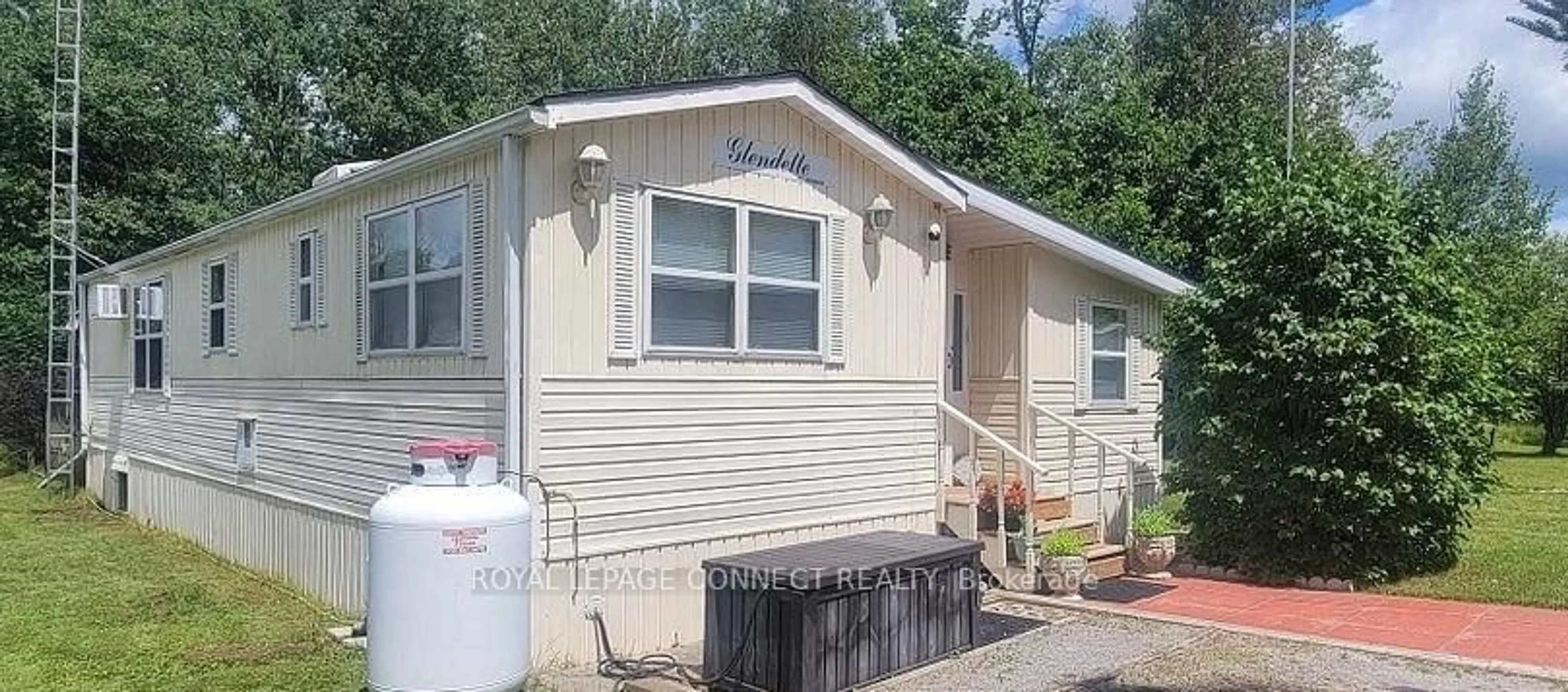 Home with vinyl exterior material, street for 1802 County Road 121 Rd #337, Kawartha Lakes Ontario K0M 1N0