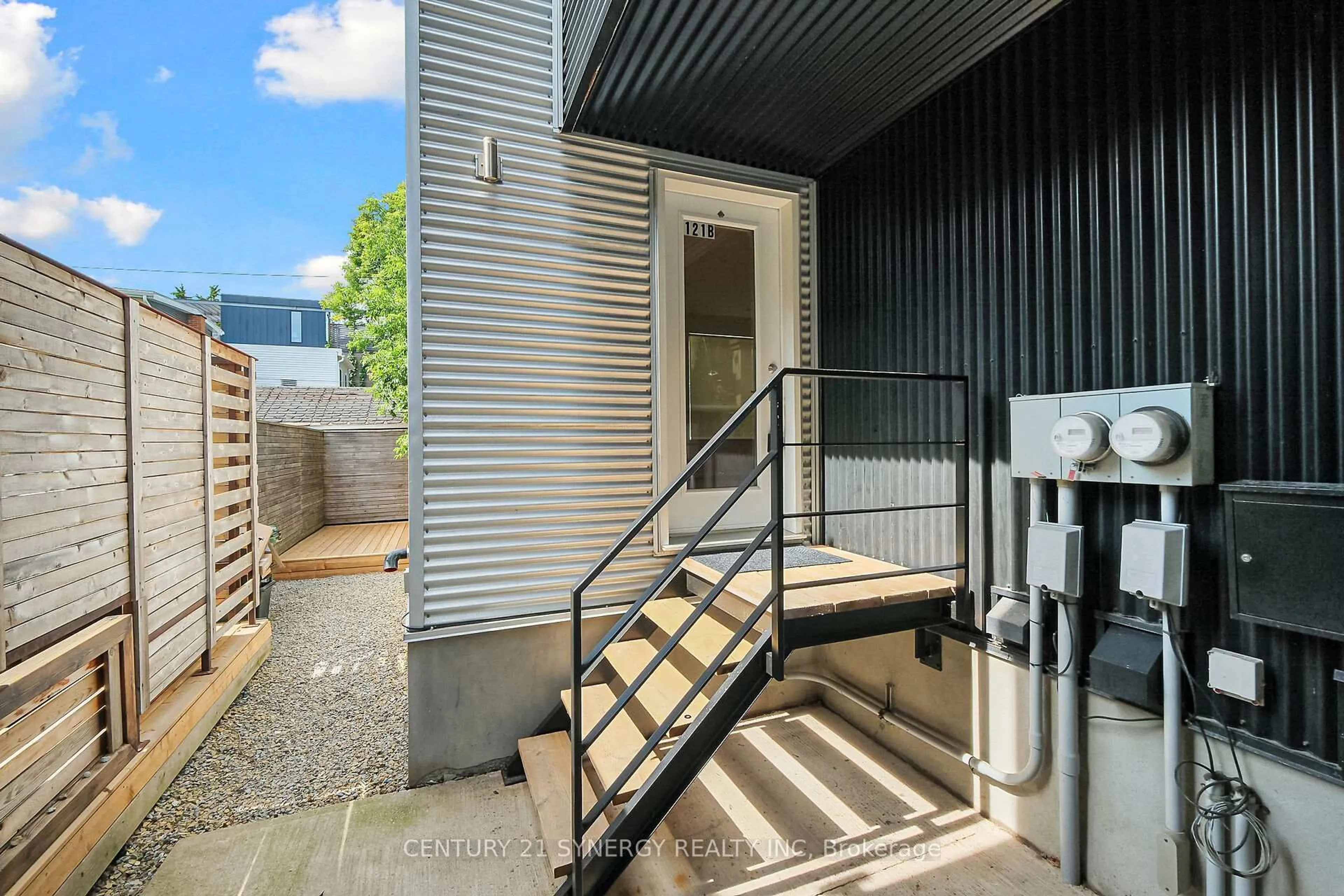 Patio, street for 121 Armstrong Ave #B, Ottawa Ontario K1Y 2V8