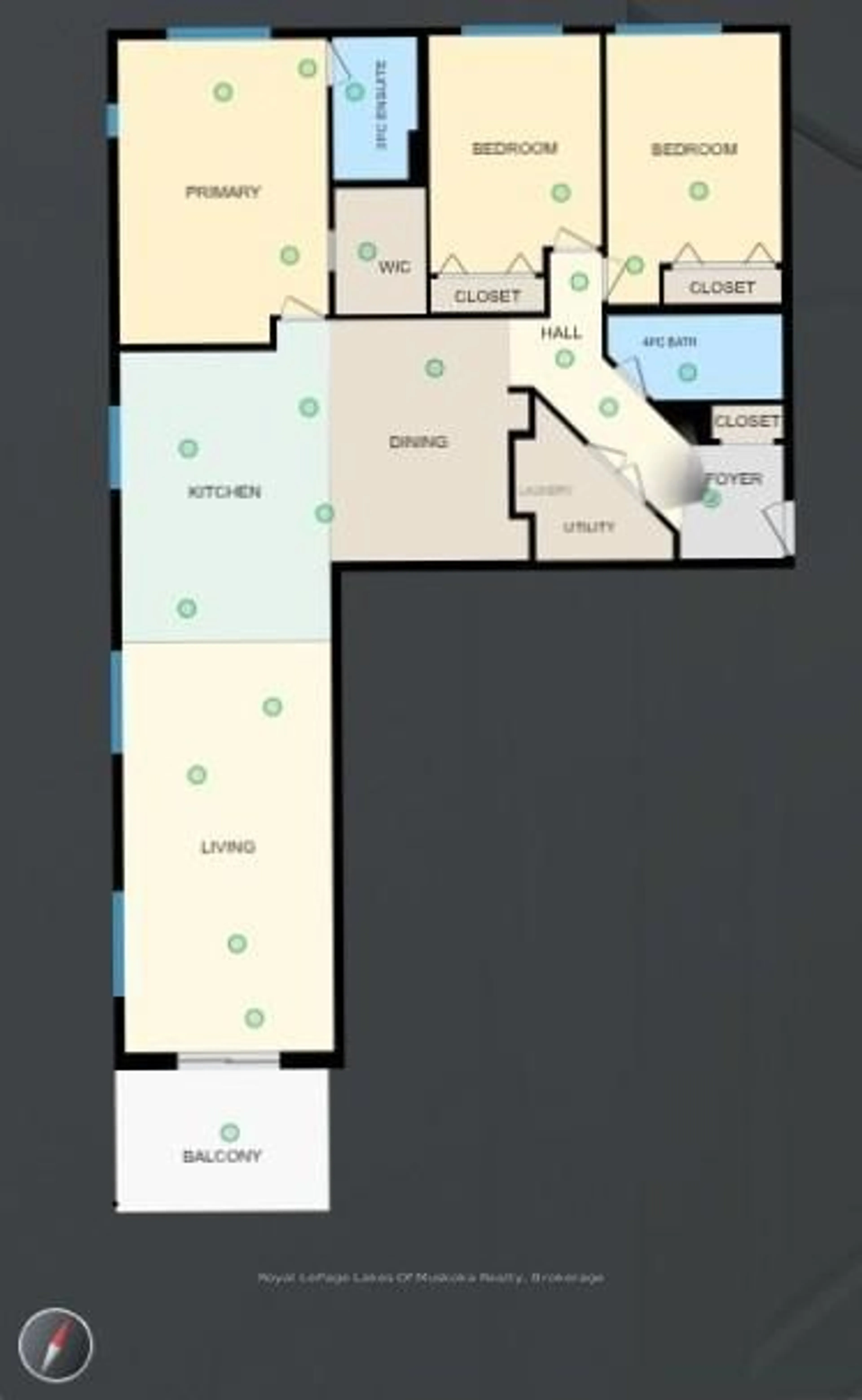 Floor plan for 24 Ontario St #101, Bracebridge Ontario P1L 2H5