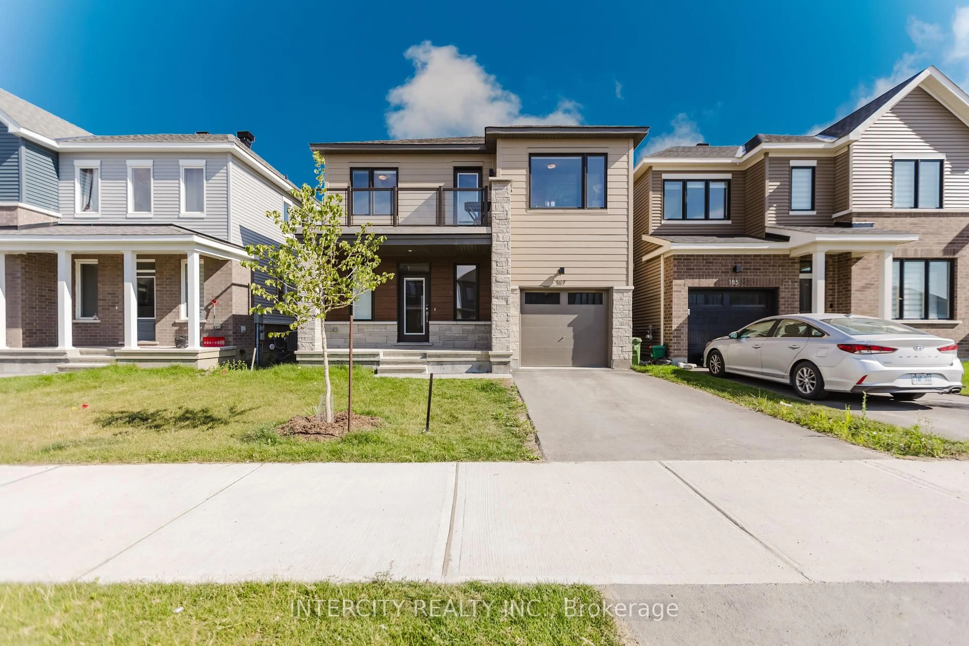 Home with brick exterior material, street for 187 Conservancy Dr, Ottawa Ontario K2J 0K6