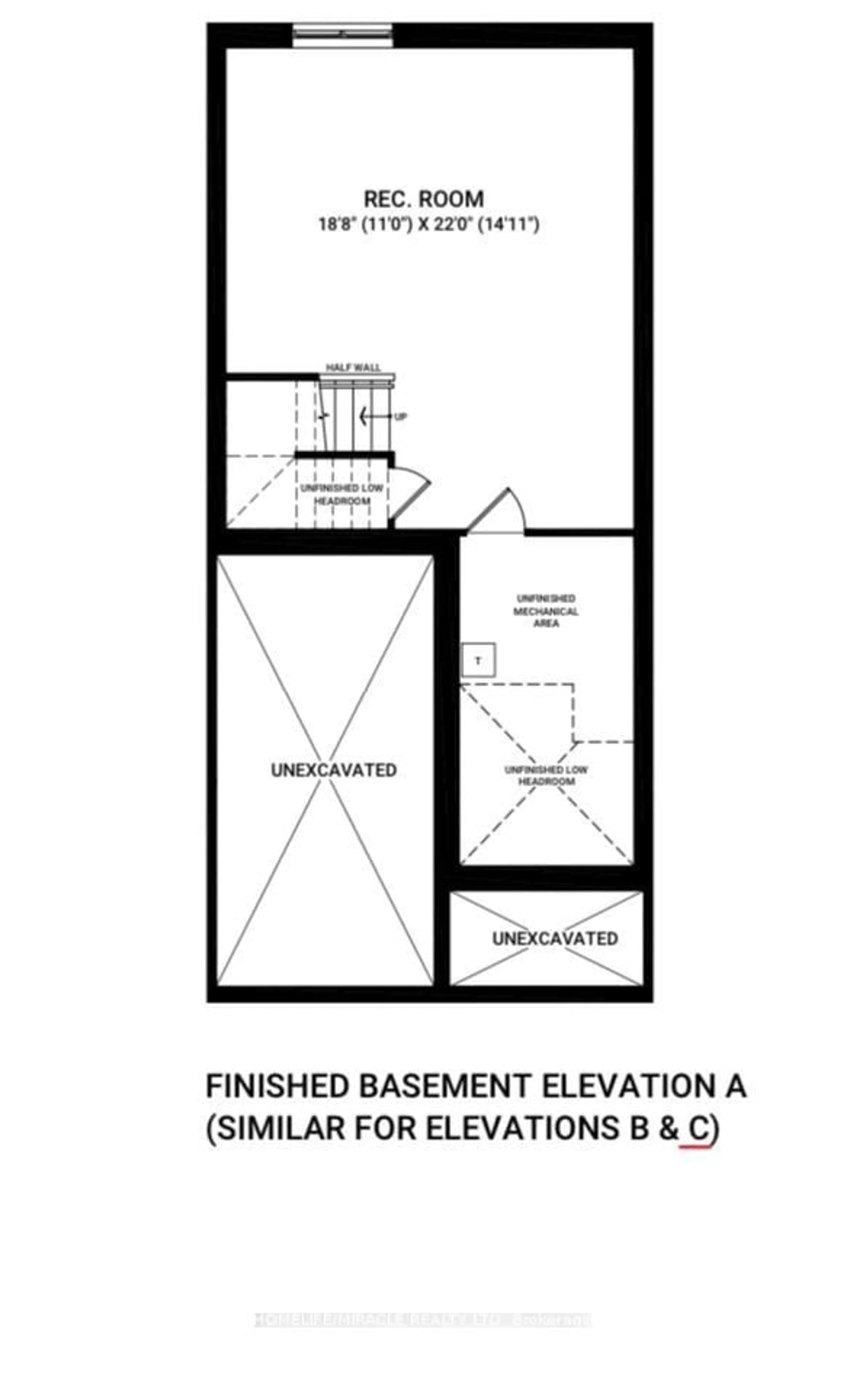 Floor plan for 755 Fairline Row, Ottawa Ontario K2V 0M4