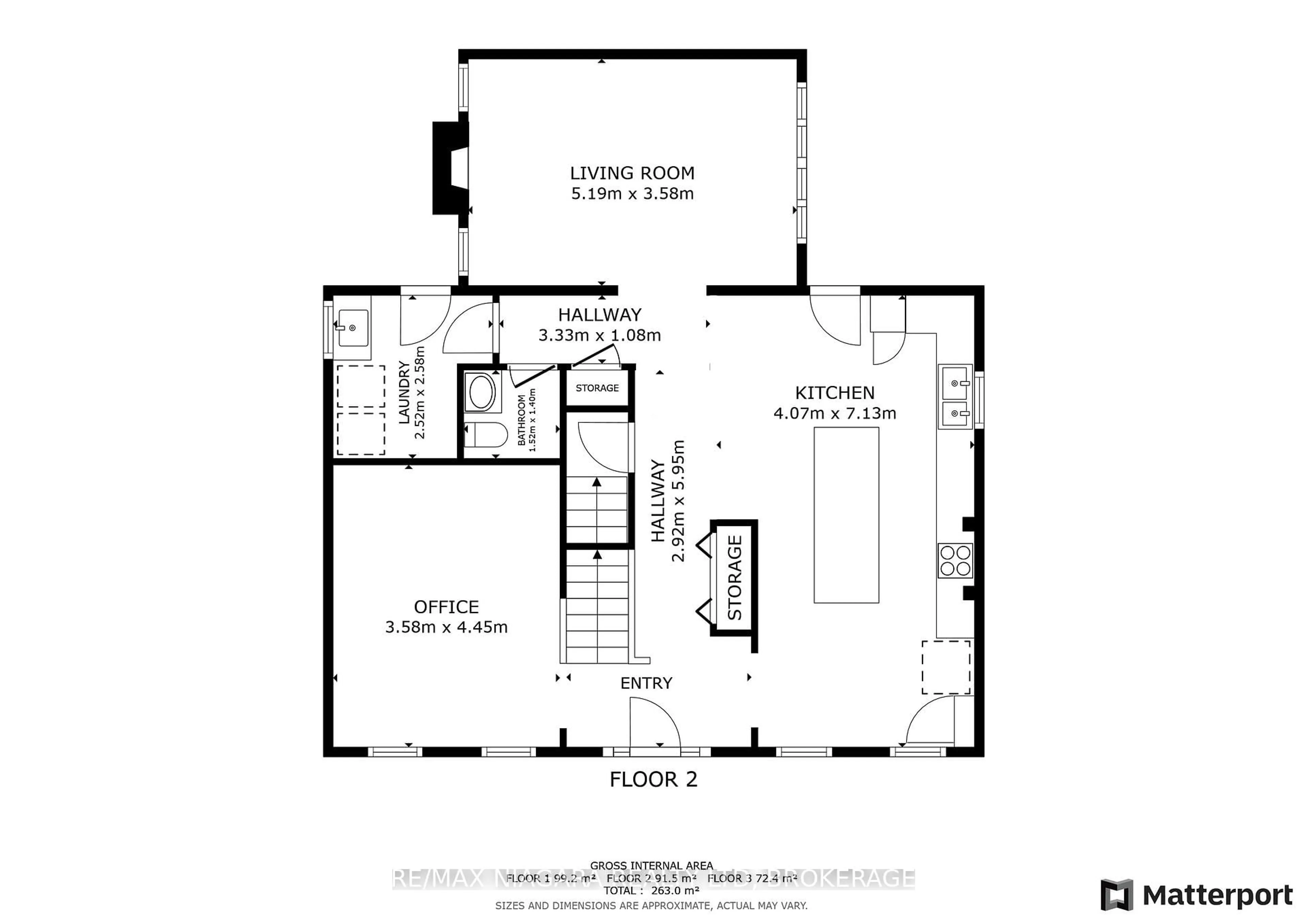 Floor plan for 99 Sawmill Rd, St. Catharines Ontario L2S 3K1