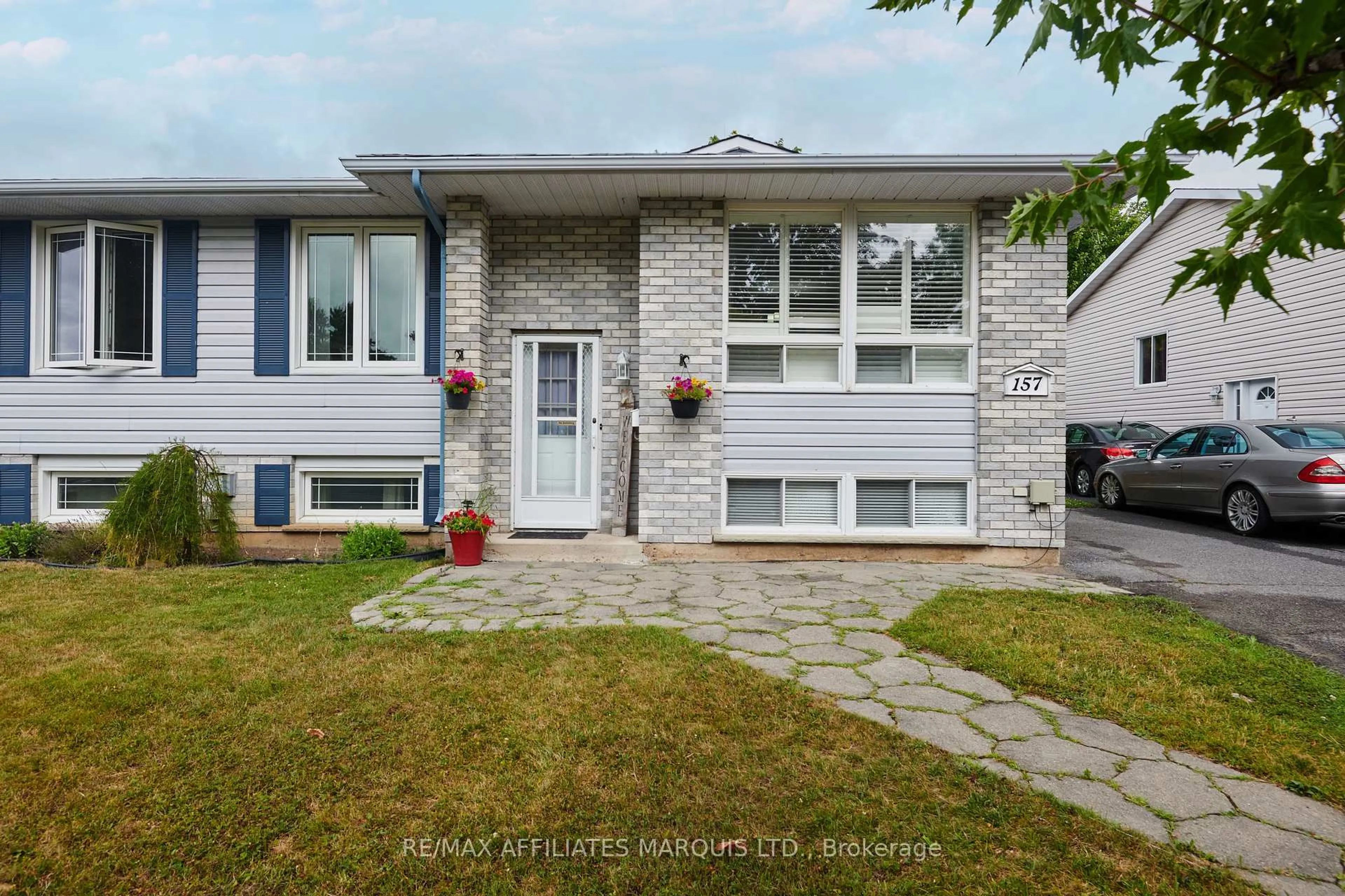 Home with brick exterior material, street for 157 Northwoods Cres, Cornwall Ontario K6H 6X3