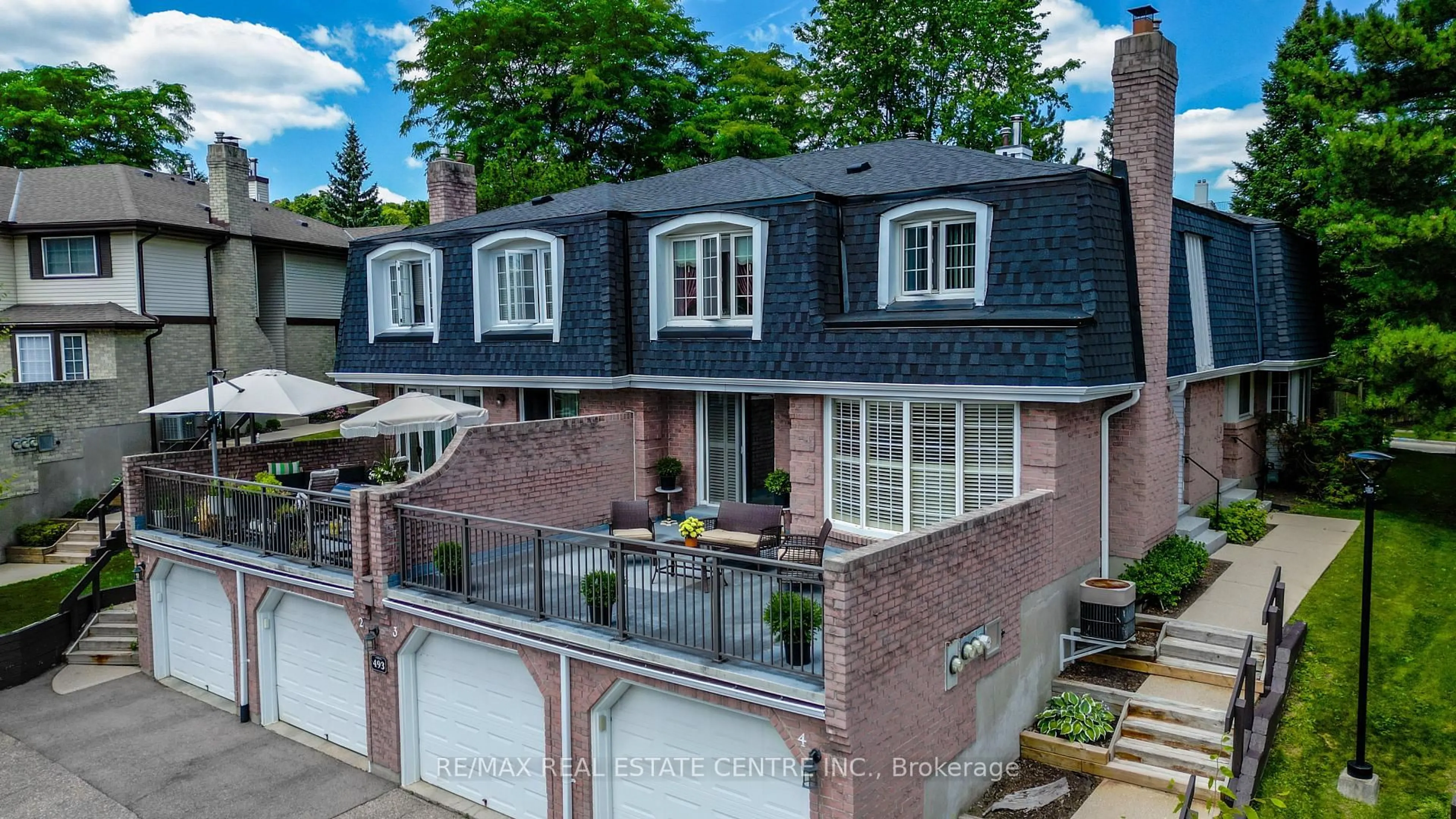 Home with brick exterior material, street for 493 Beechwood Dr #4, Waterloo Ontario N2T 1H8