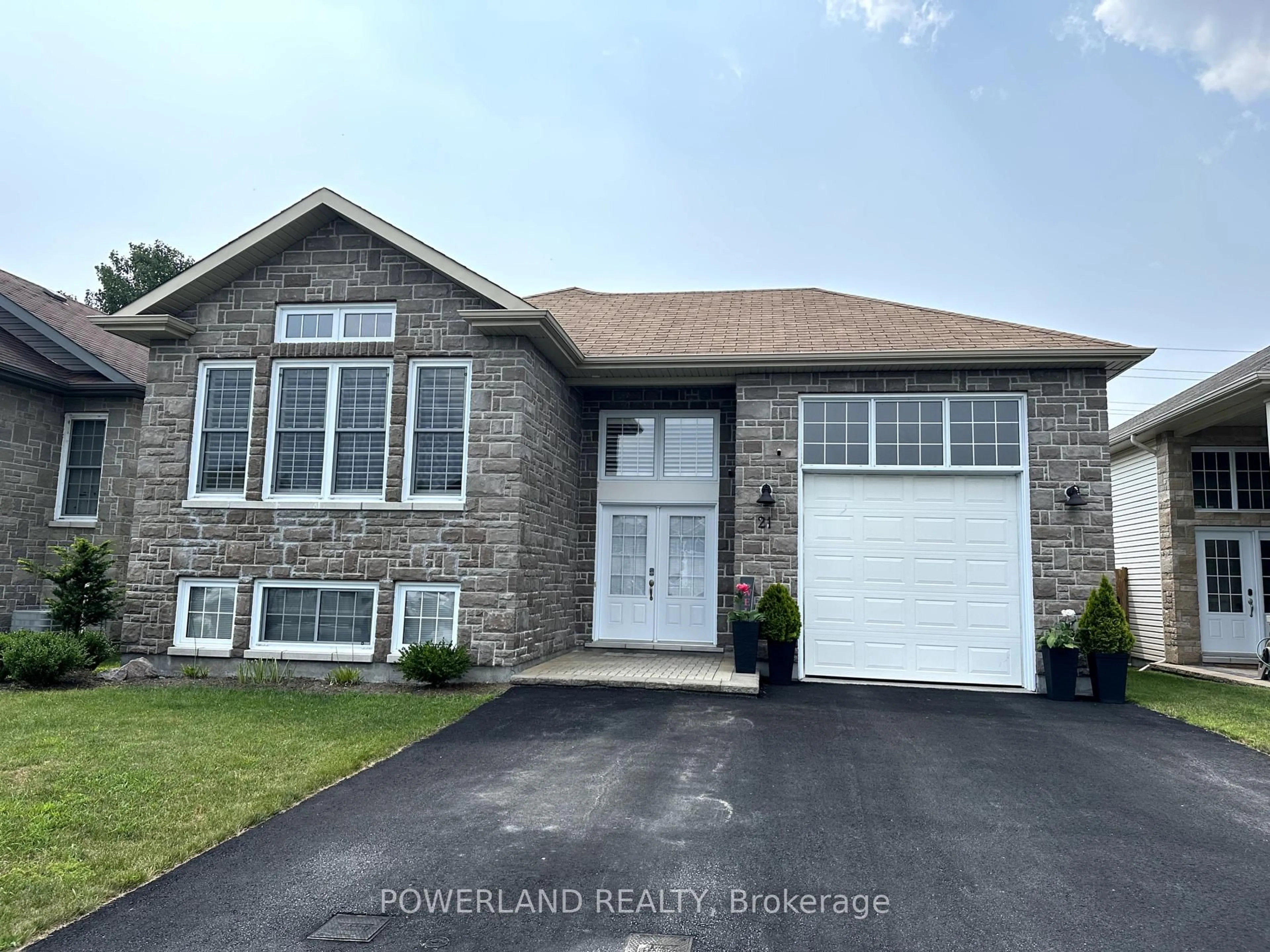 Home with brick exterior material, street for 21 Brookland Dr, North Bay Ontario P1A 0A1