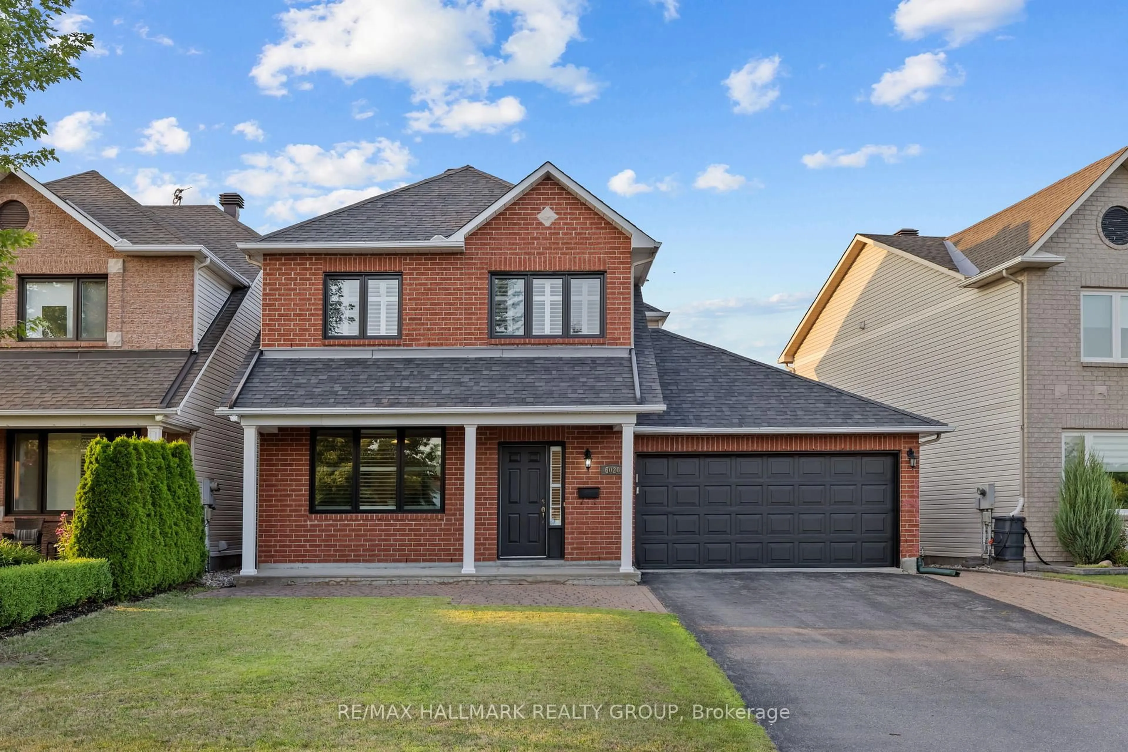 Home with brick exterior material, street for 6020 Longleaf Dr, Orleans Ontario K1W 1J2