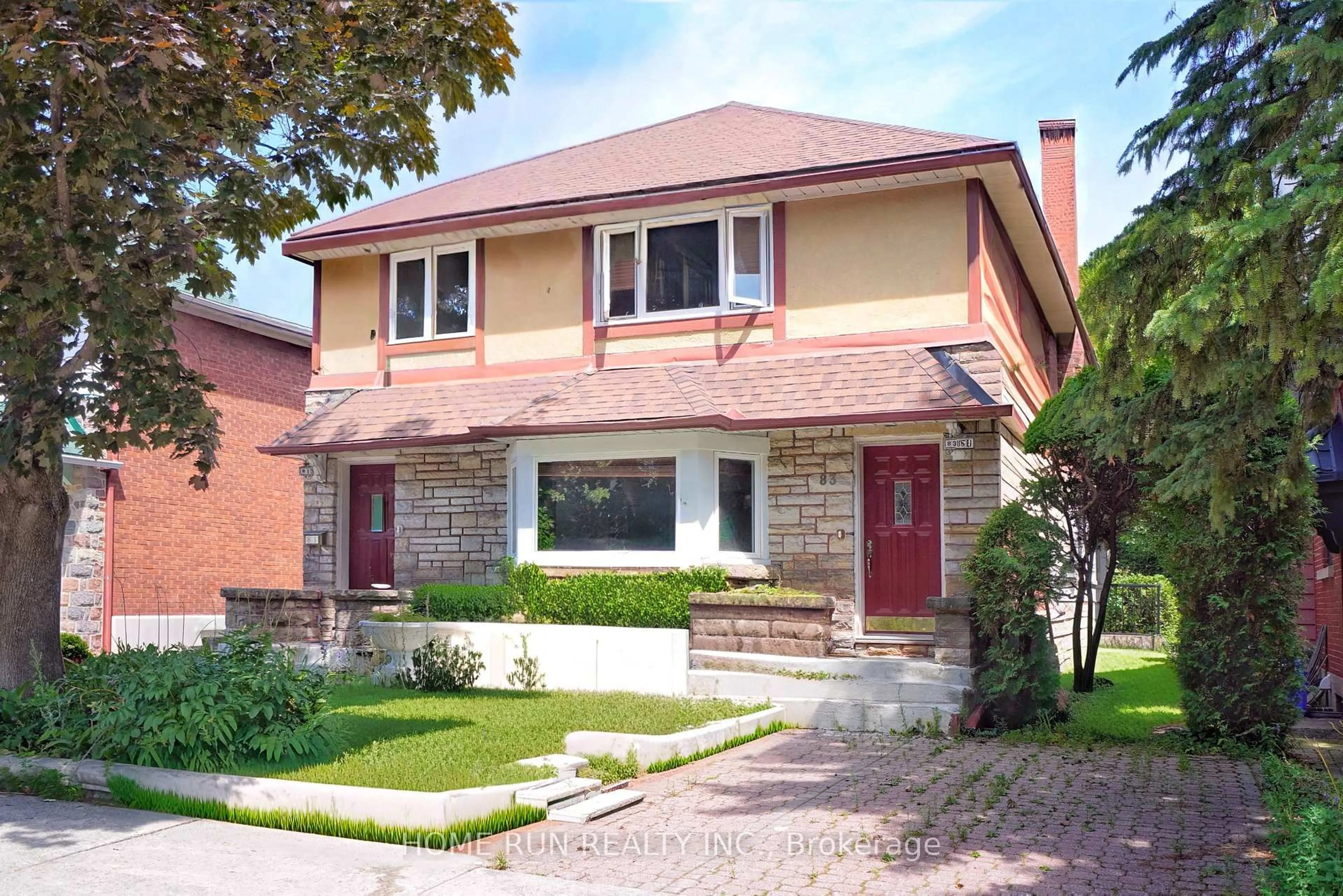 Home with brick exterior material, street for 81 Marlborough Ave, Ottawa Ontario K1N 8E8