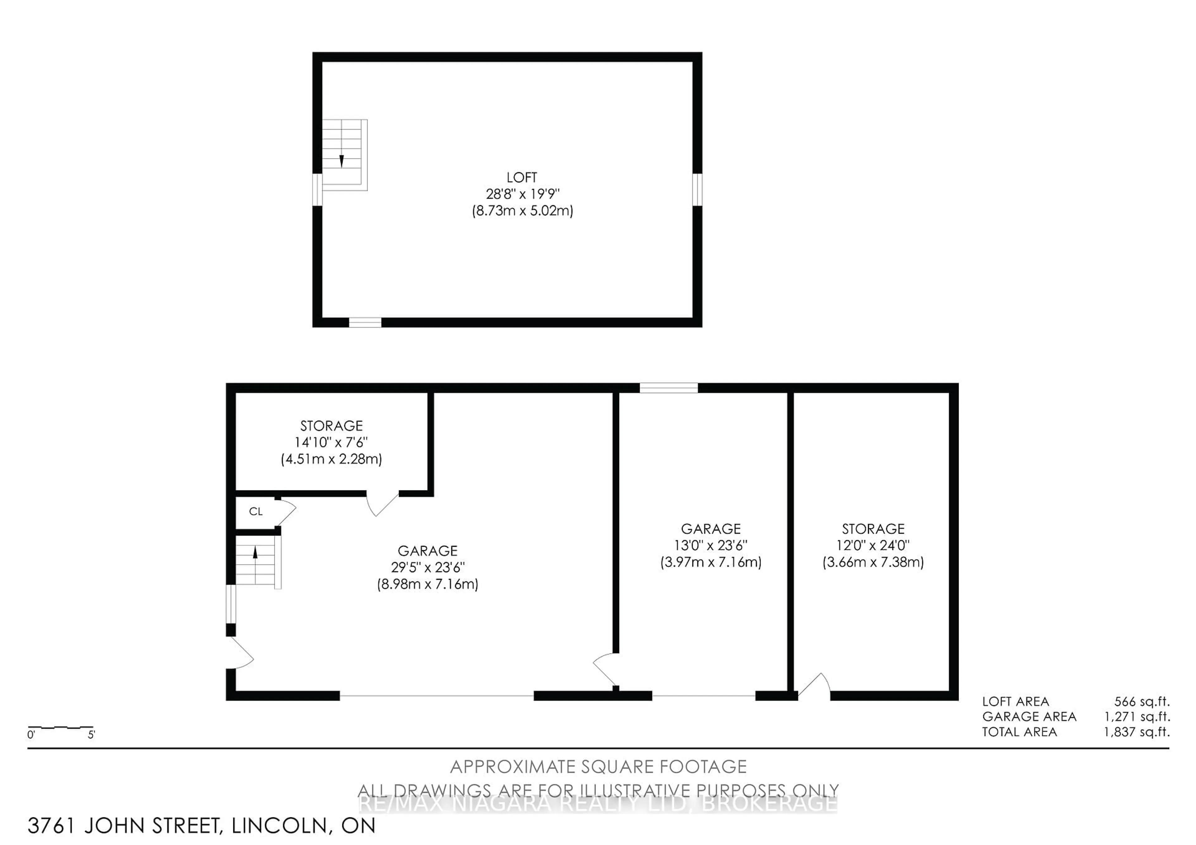 Floor plan for 3761 John St, Lincoln Ontario L0R 1B1