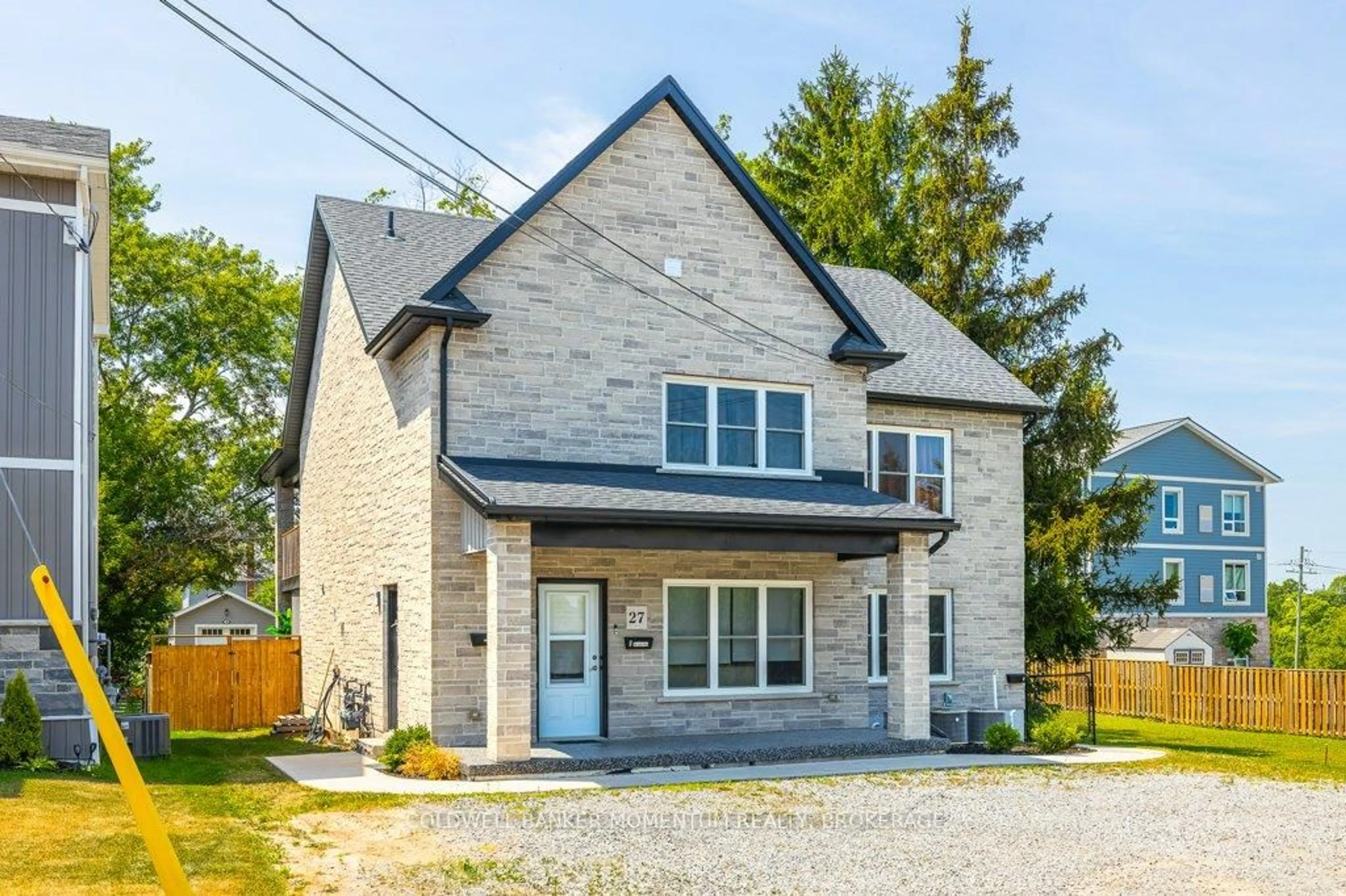 Home with brick exterior material, street for 27 Haight St, St. Catharines Ontario L2P 2M2