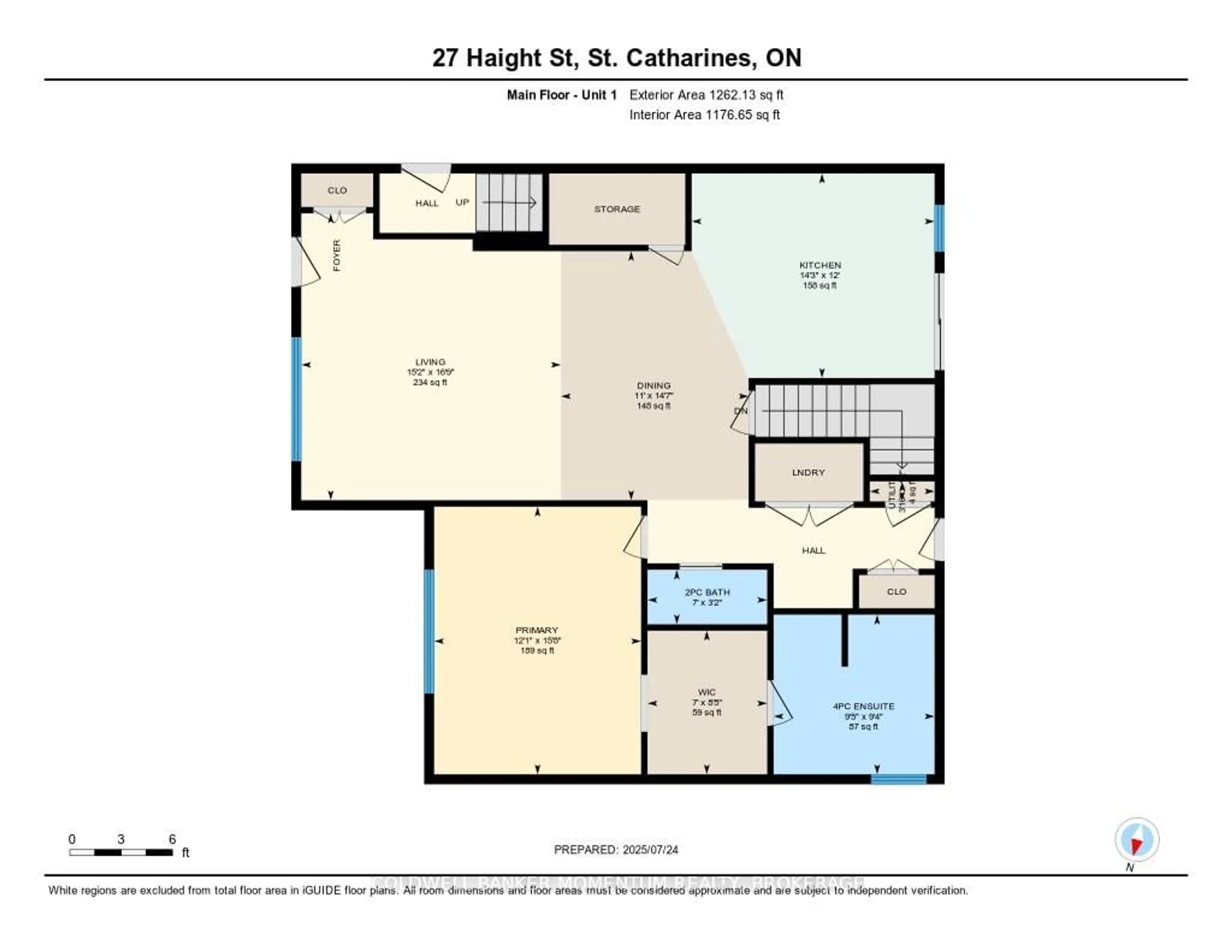 Floor plan for 27 Haight St, St. Catharines Ontario L2P 2M2
