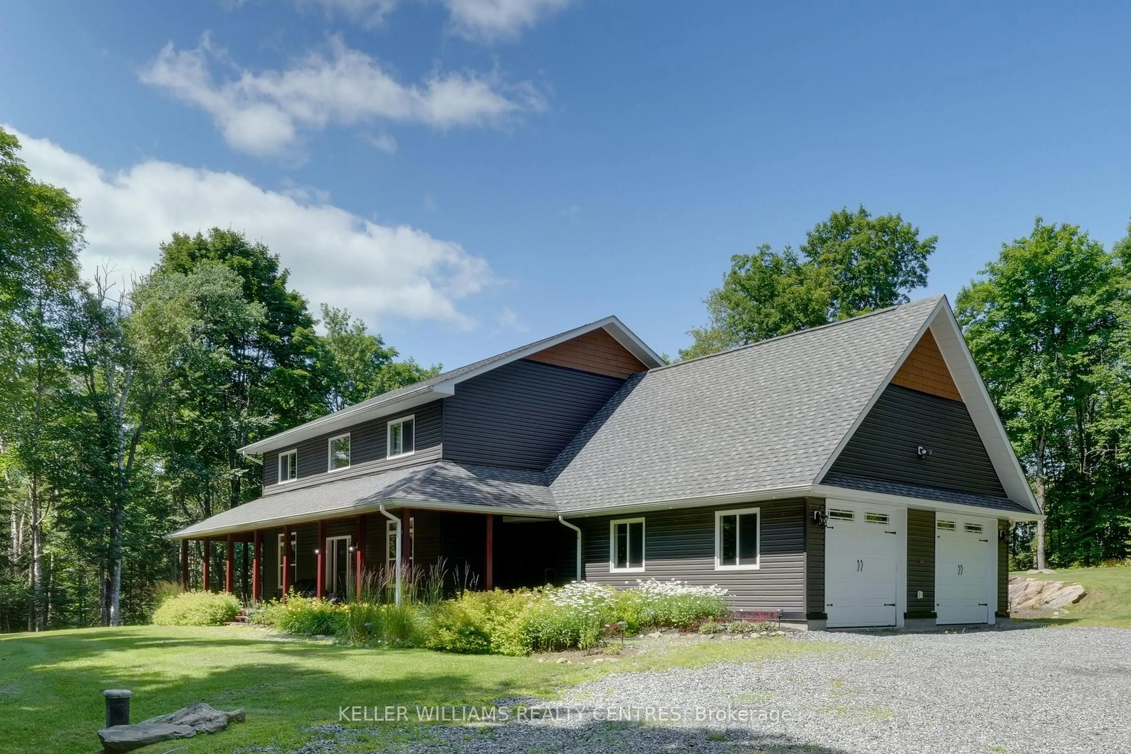 Home with vinyl exterior material, unknown for 96 Lindgren Rd, Huntsville Ontario P1H 1Y6